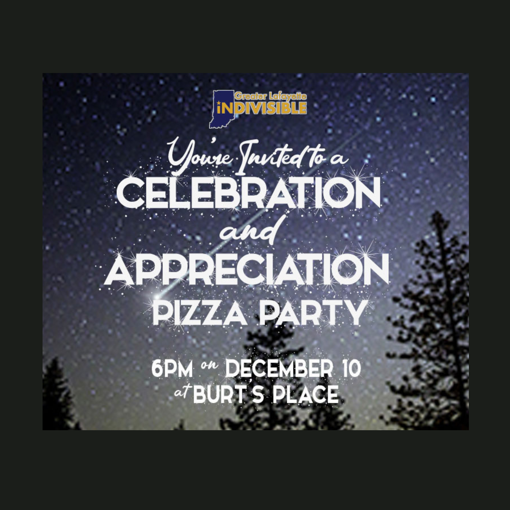 Pizza Celebration - Greater Lafayette Indivisible