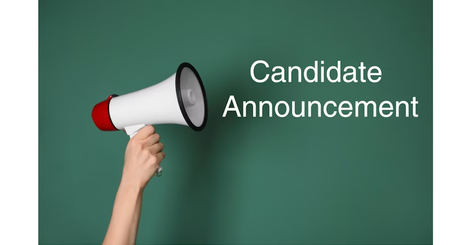 Candidate Announcement