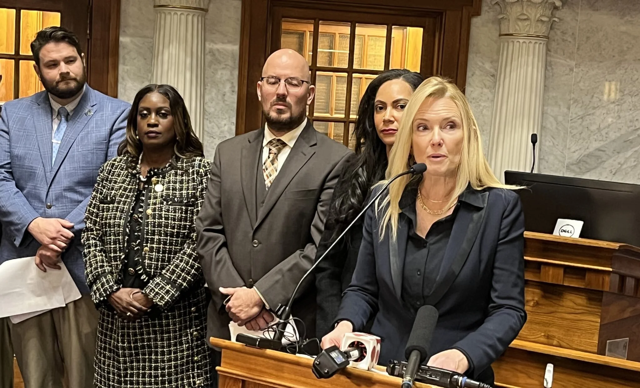 Indiana Democrats push for state response to growing costs for families