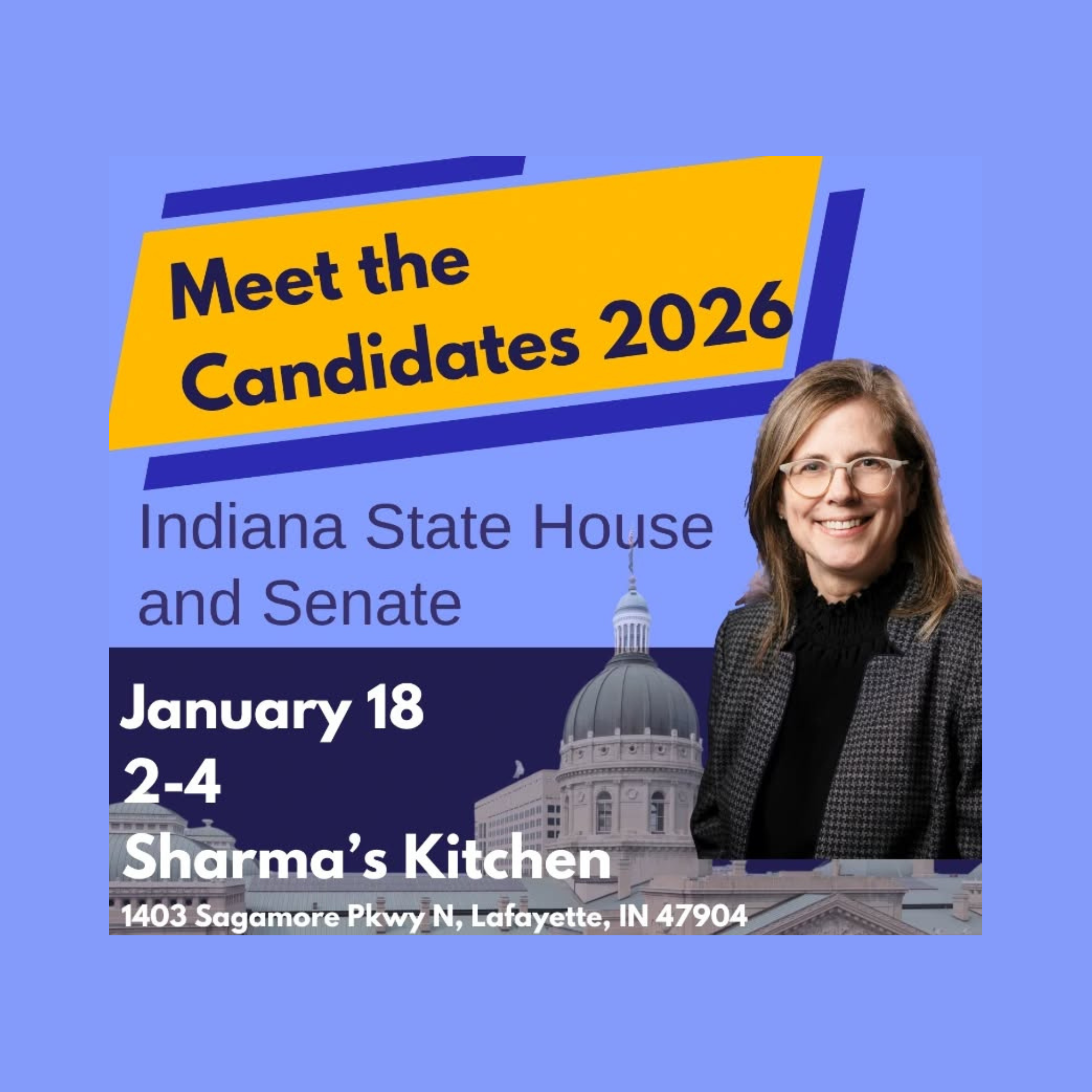 Candidate Announcement - Indiana Statehouse