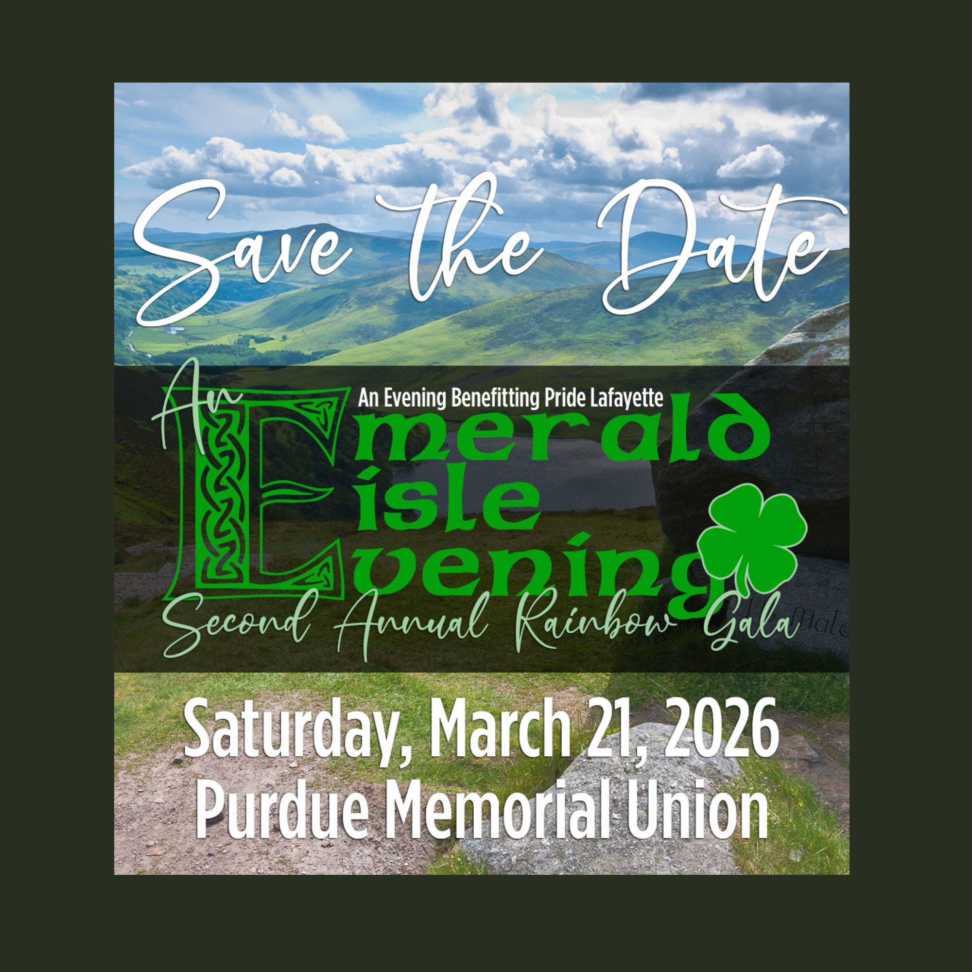 Rainbow Gala: Emerald Isle Evening