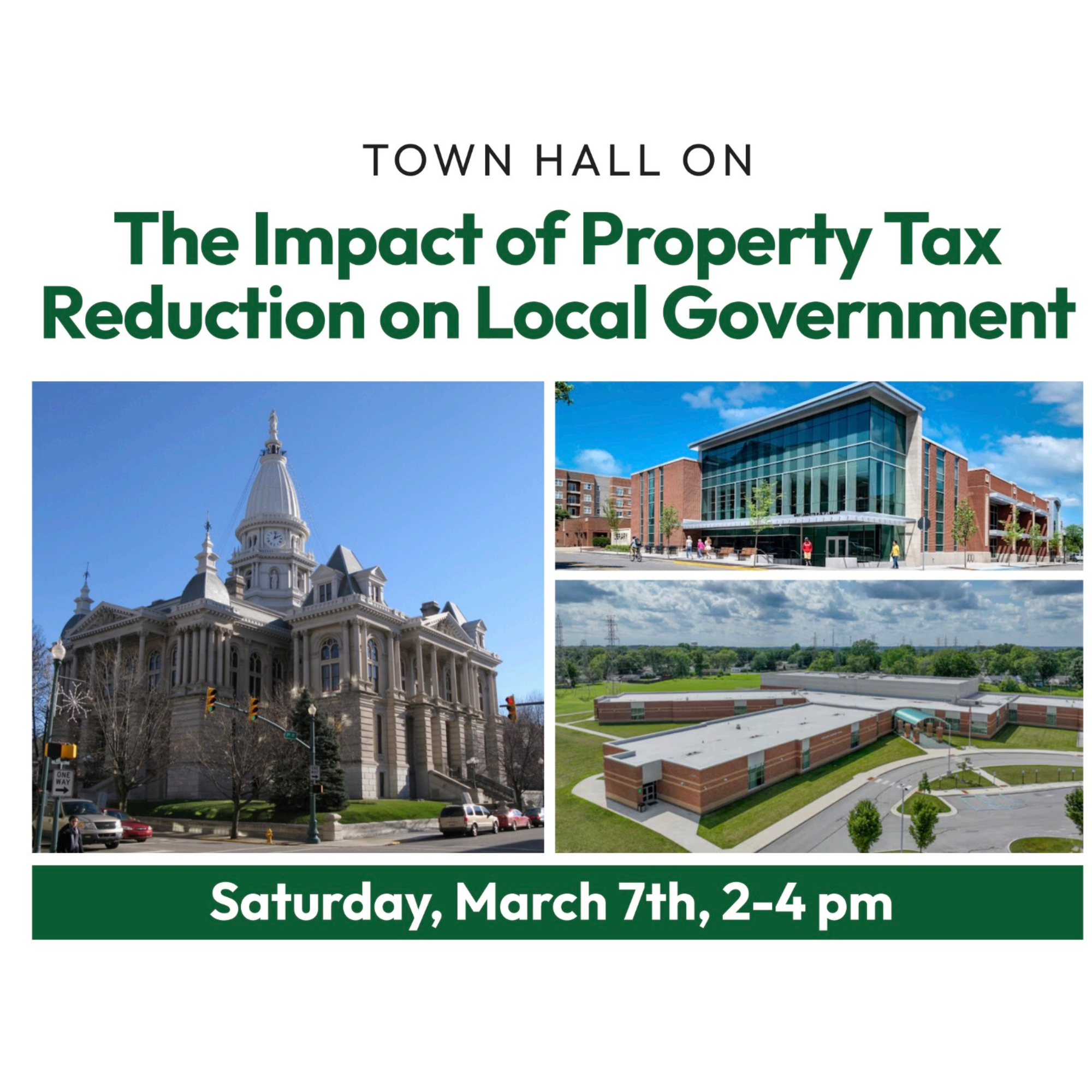 Town Hall - Impact of Property Tax Reductions