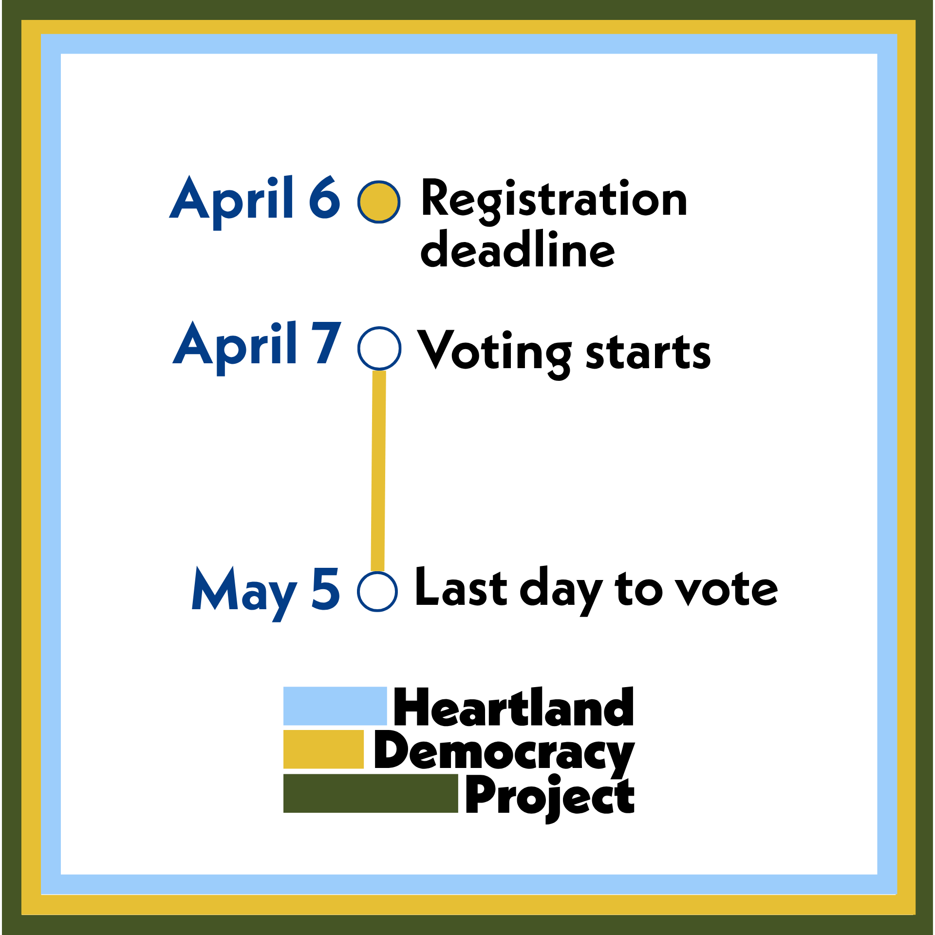 Voter Registration Deadline