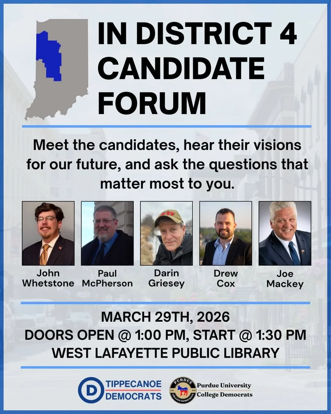 IN District 4 Candidate Forum