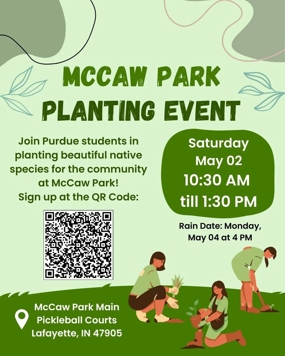 McCaw Park Tree Planting