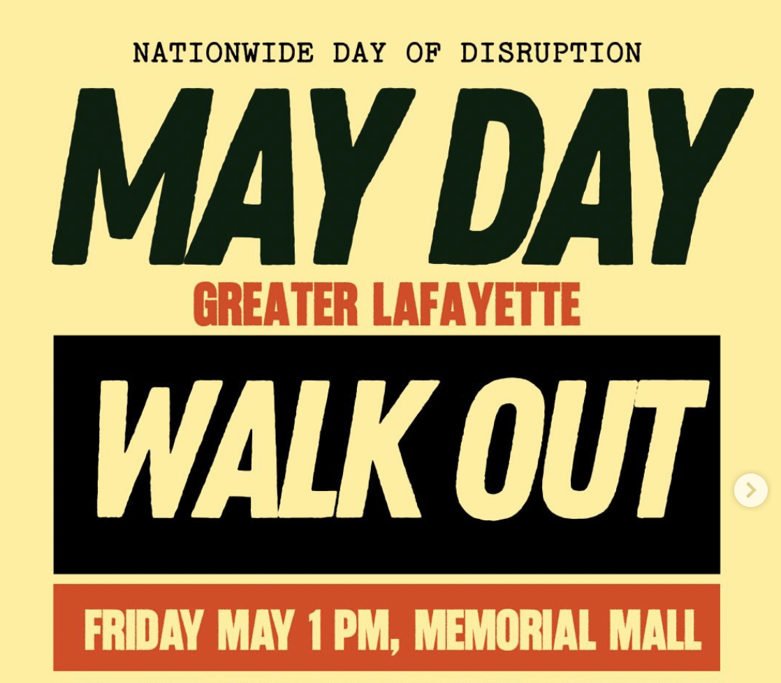 May Day Walk Out