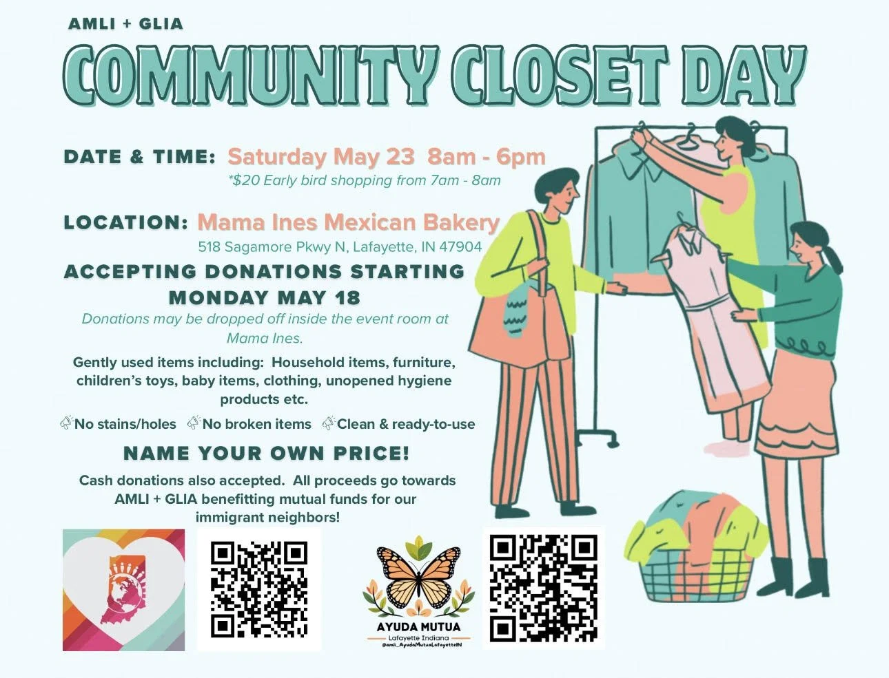 Community Closet Sale &amp; Fundraiser