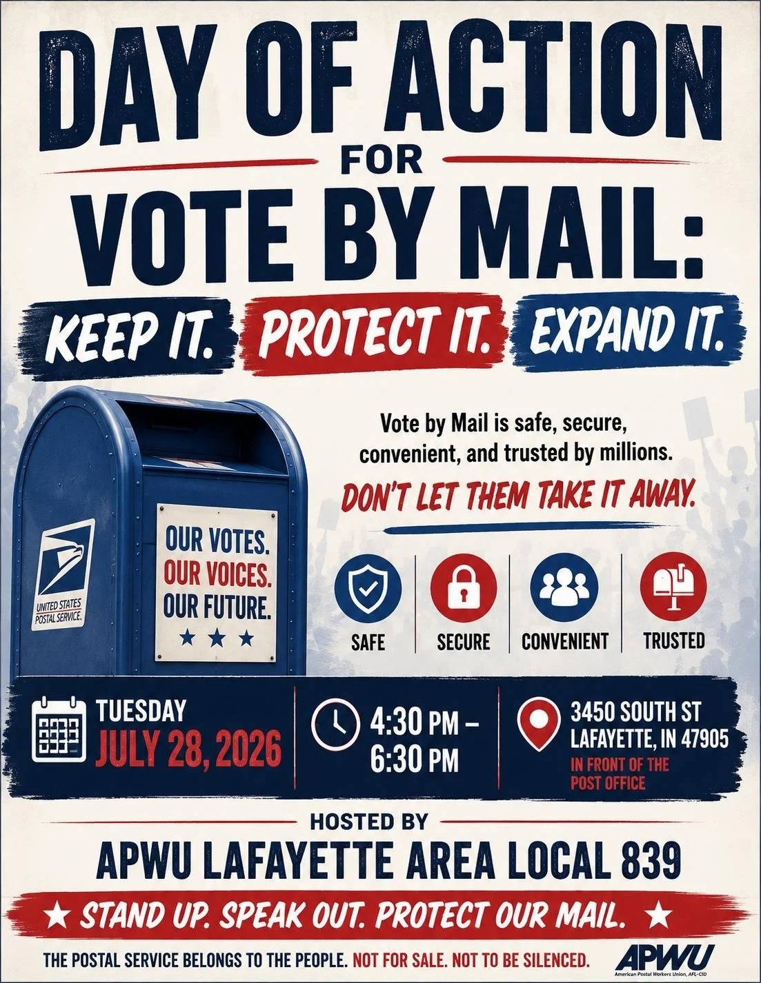 Vote By Mail - Day of Action