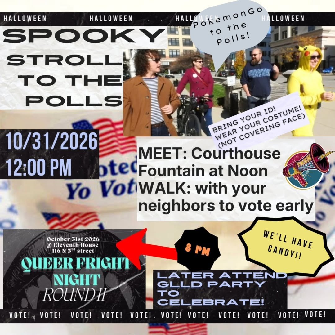 Spooky Stroll to the Polls