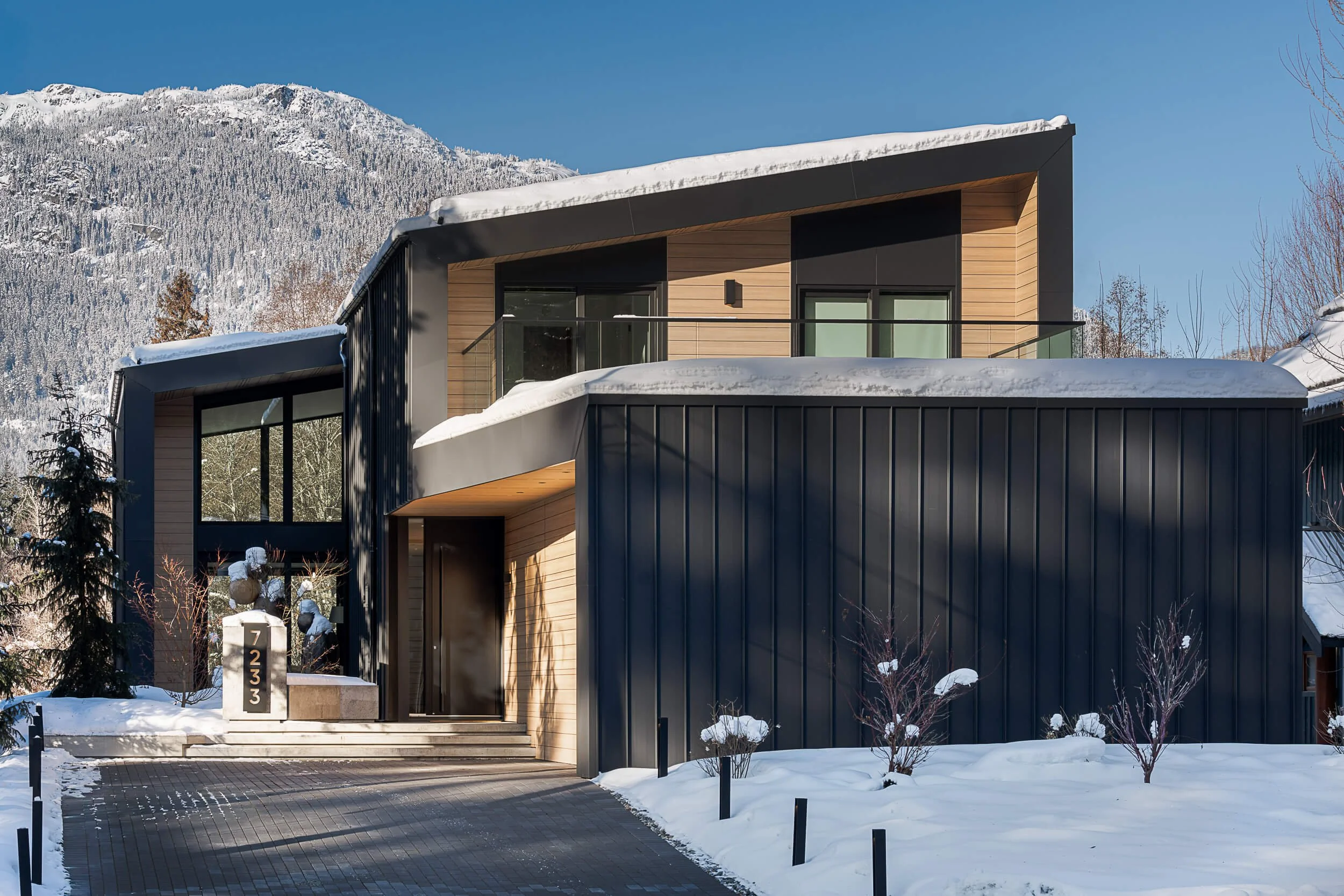 White Gold 2 luxury custom home in Whistler — premium residential construction by Balmoral Construction