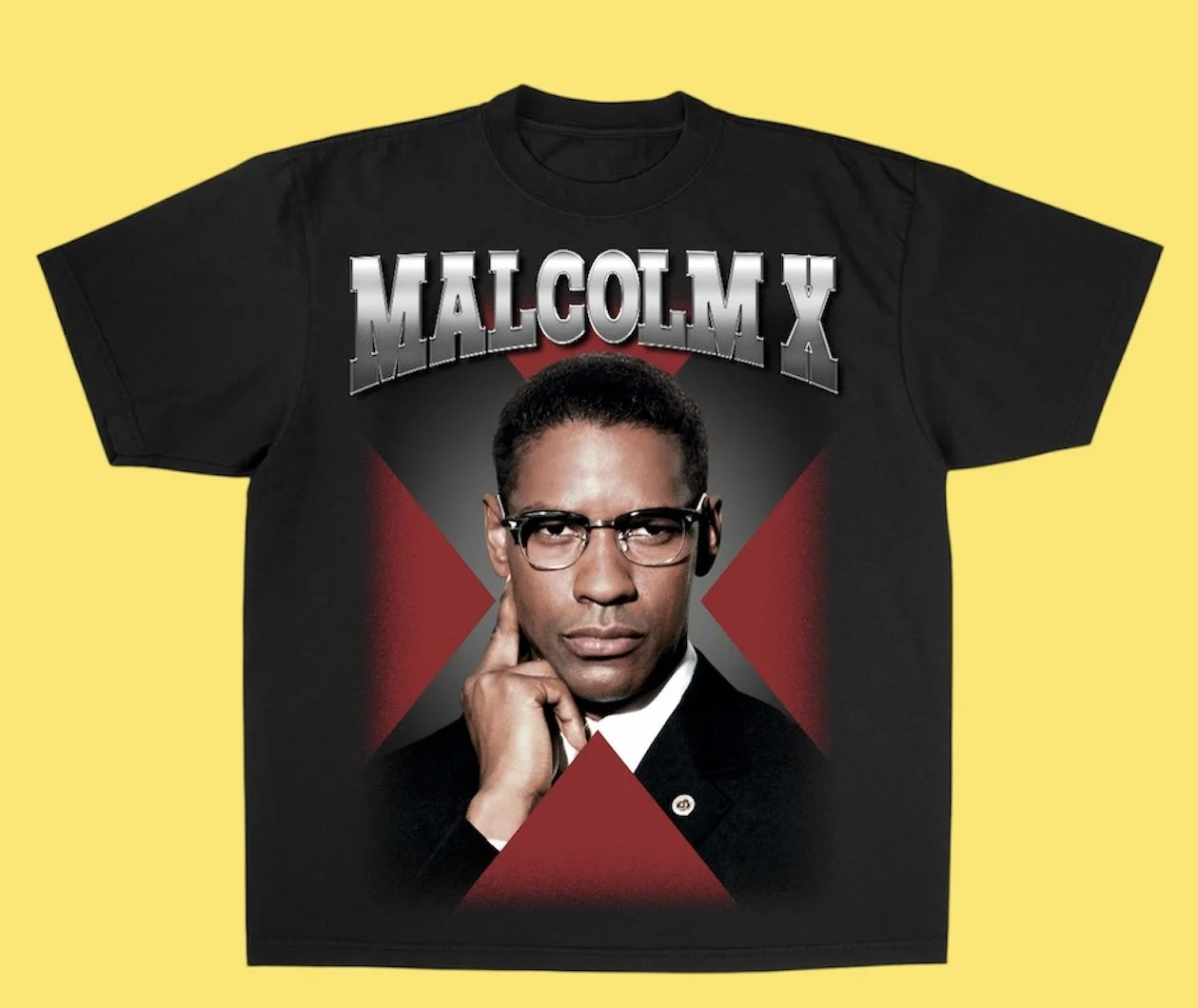 ""MALCOLM X 1992 " TEE