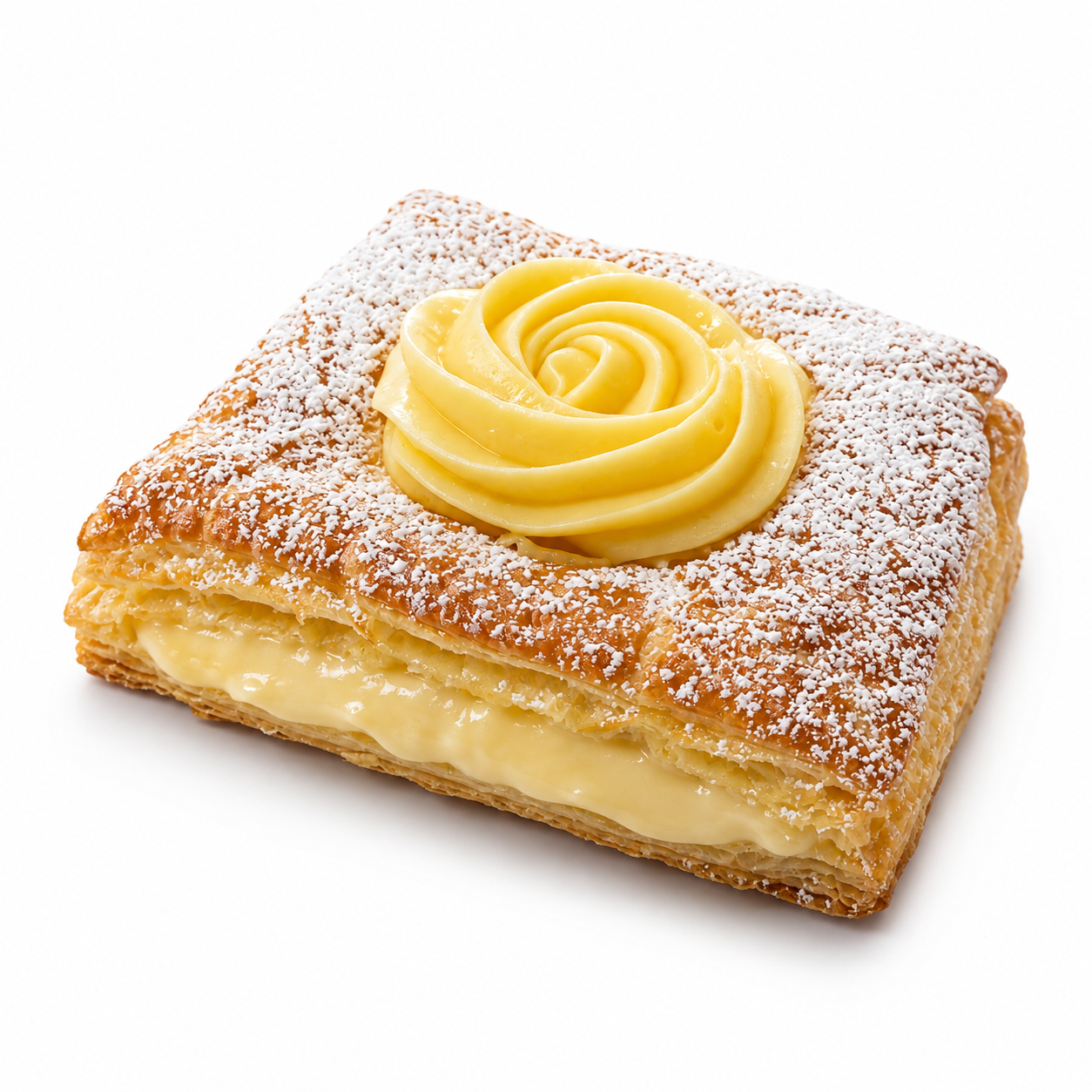 SHEET CAKE WITH VANILLA FILLING