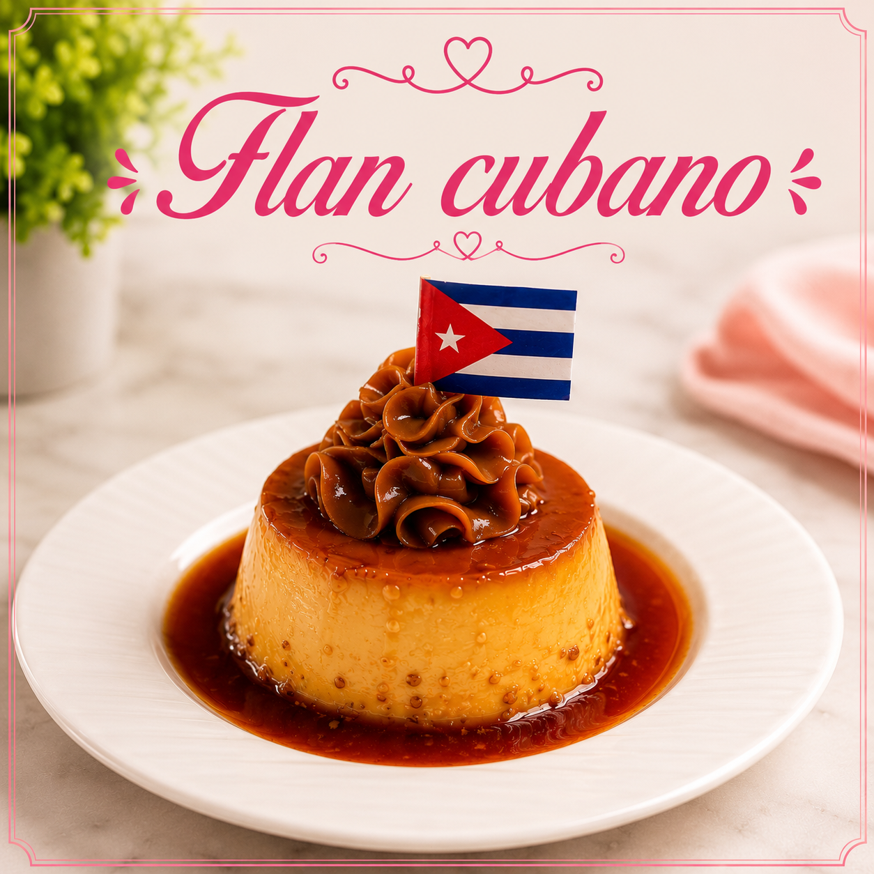 CUBAN FLAN