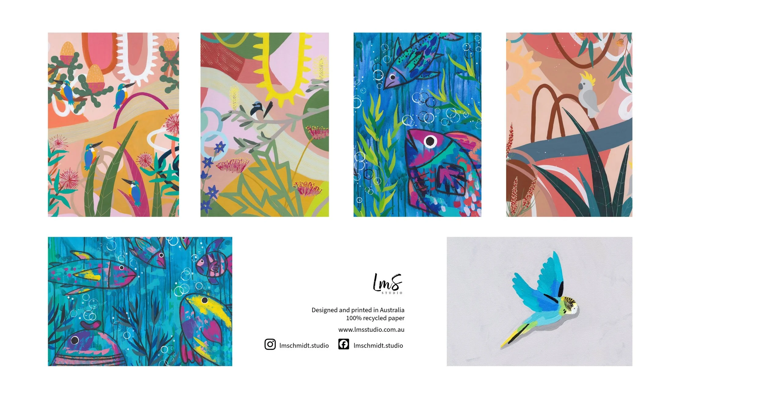 Lux Greeting Cards (set of 6)