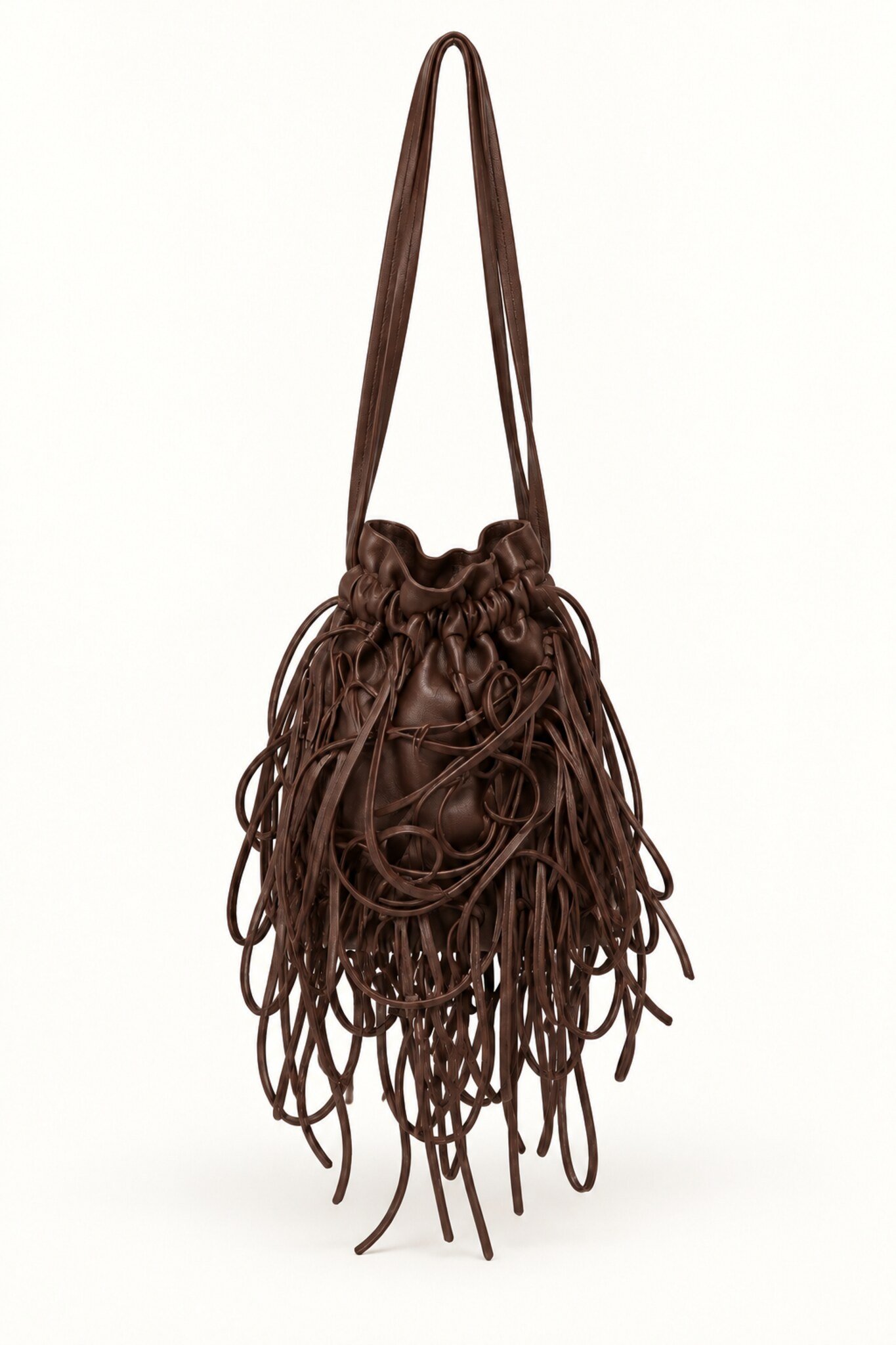 Tangled Morralito Bag — Brown