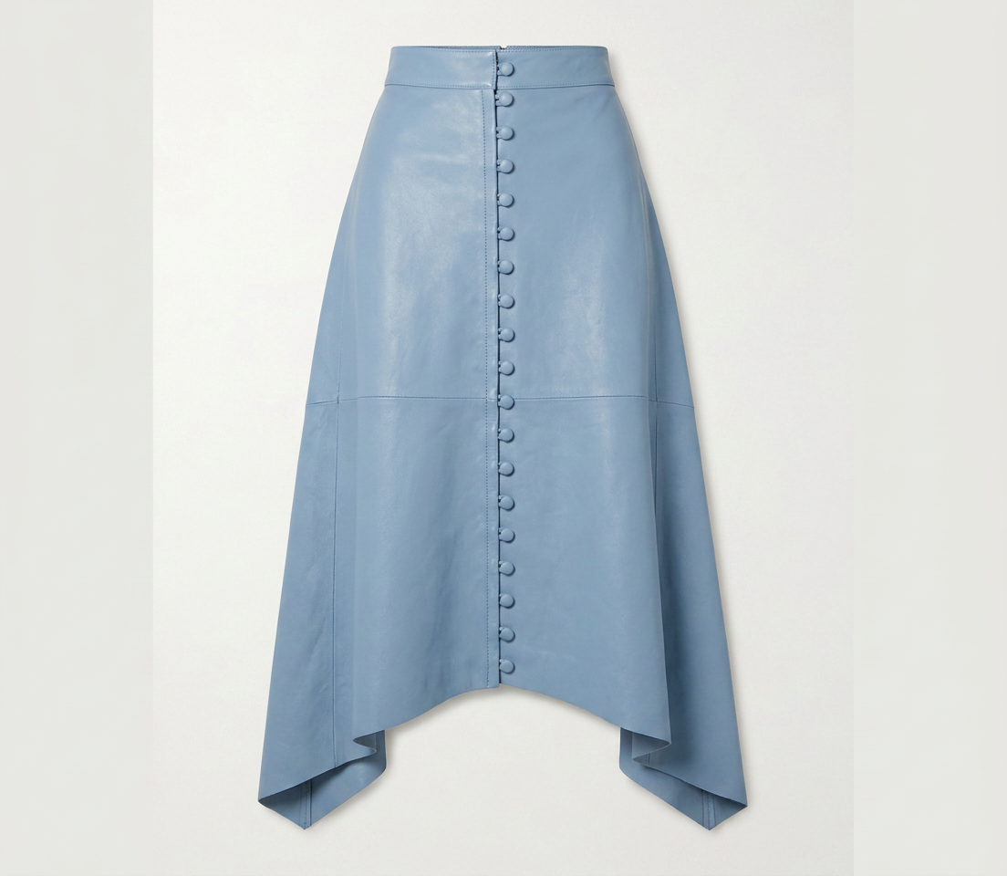 Dave leather skirt in baby blue.png