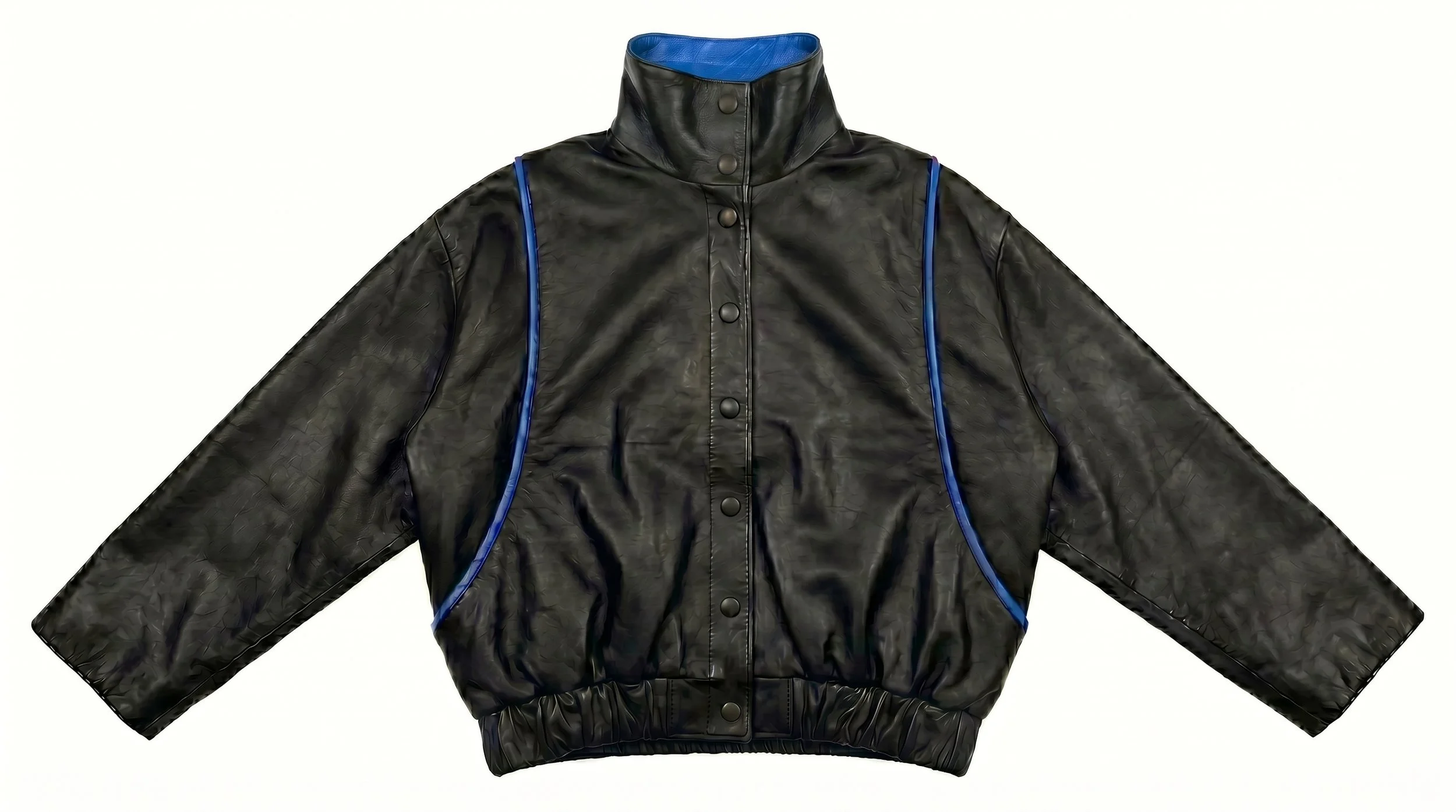 Carol bomber jacket black + blue.png
