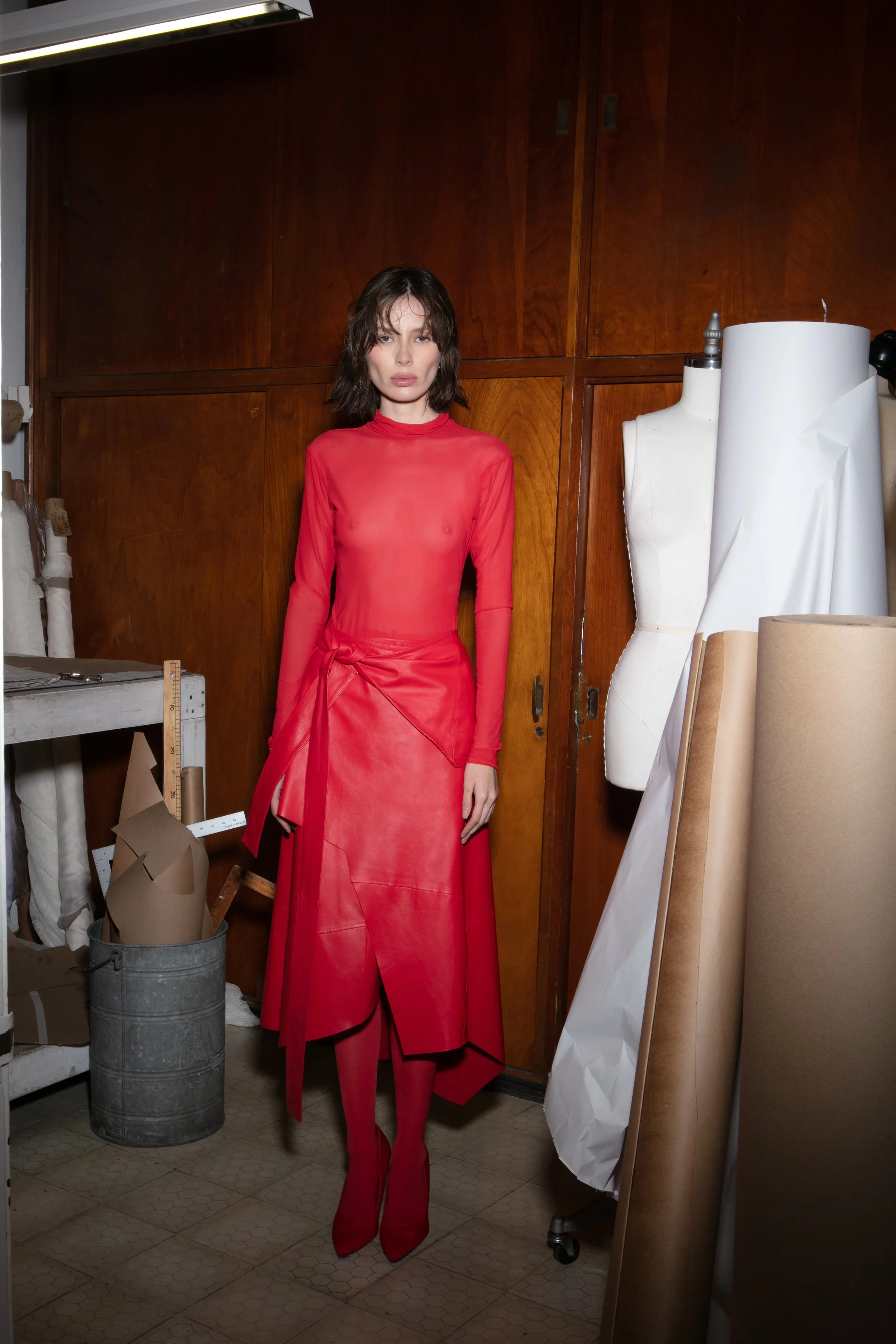 CHINO LEATHER SKIRT RED FR.jpg