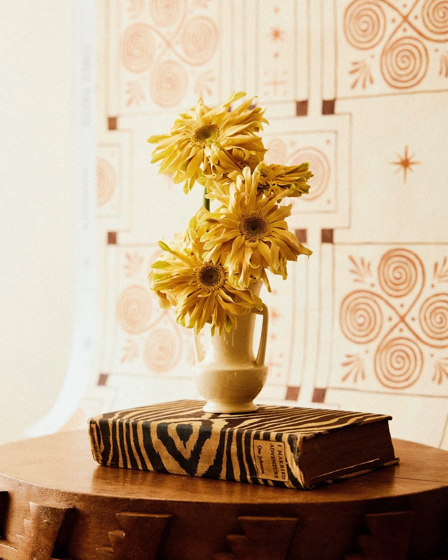 Practicing.

Our full collection of textiles and wallcoverings launch March 4th. Get ready to scheme.