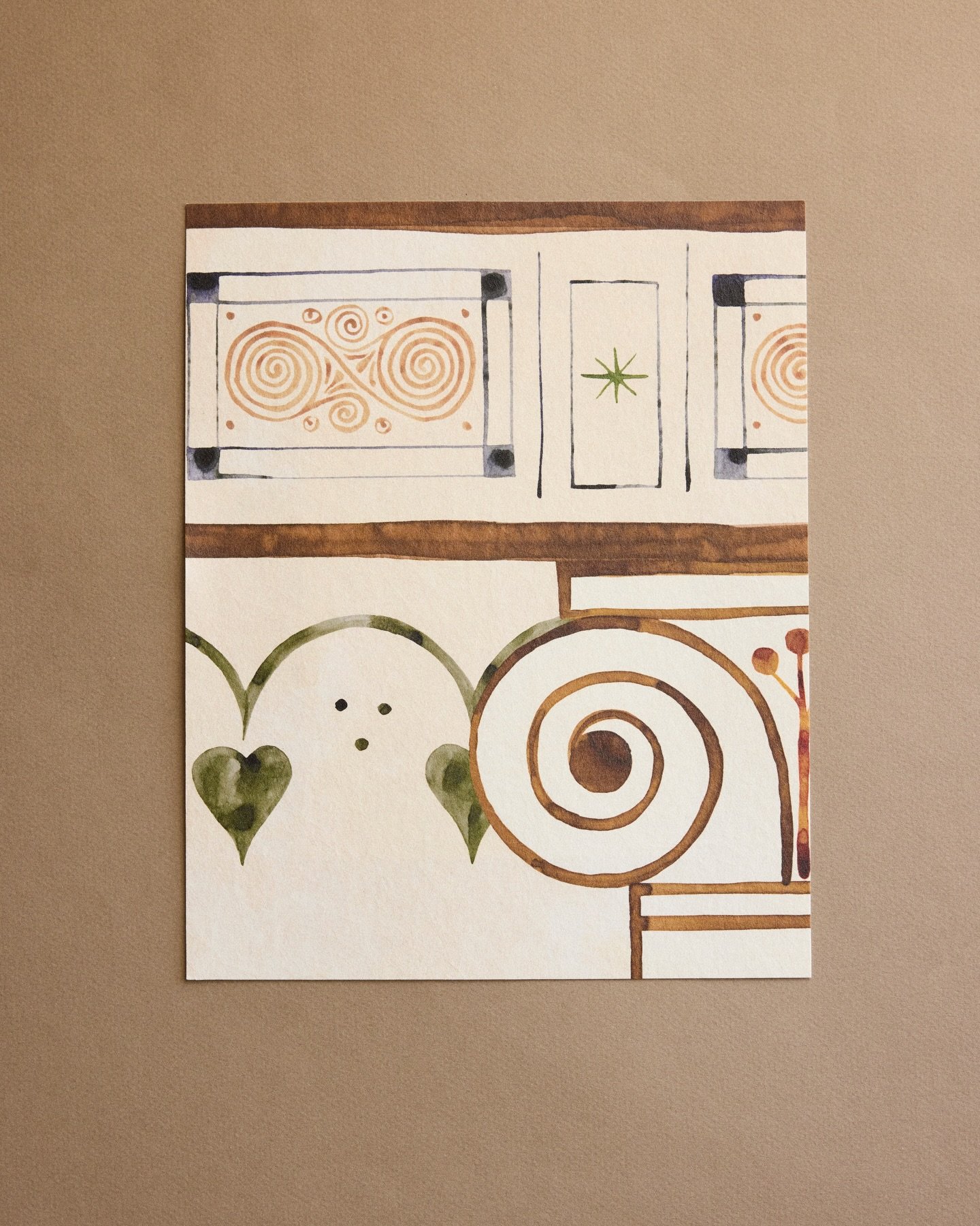 Fortuna
[Wallpaper]

Named for the goddess of chance, each panel in this four-part mural is a fragment of a larger story.

Swipe to see the panel options and choose your own adventure&hellip; each composition revealing a slightly different ending.