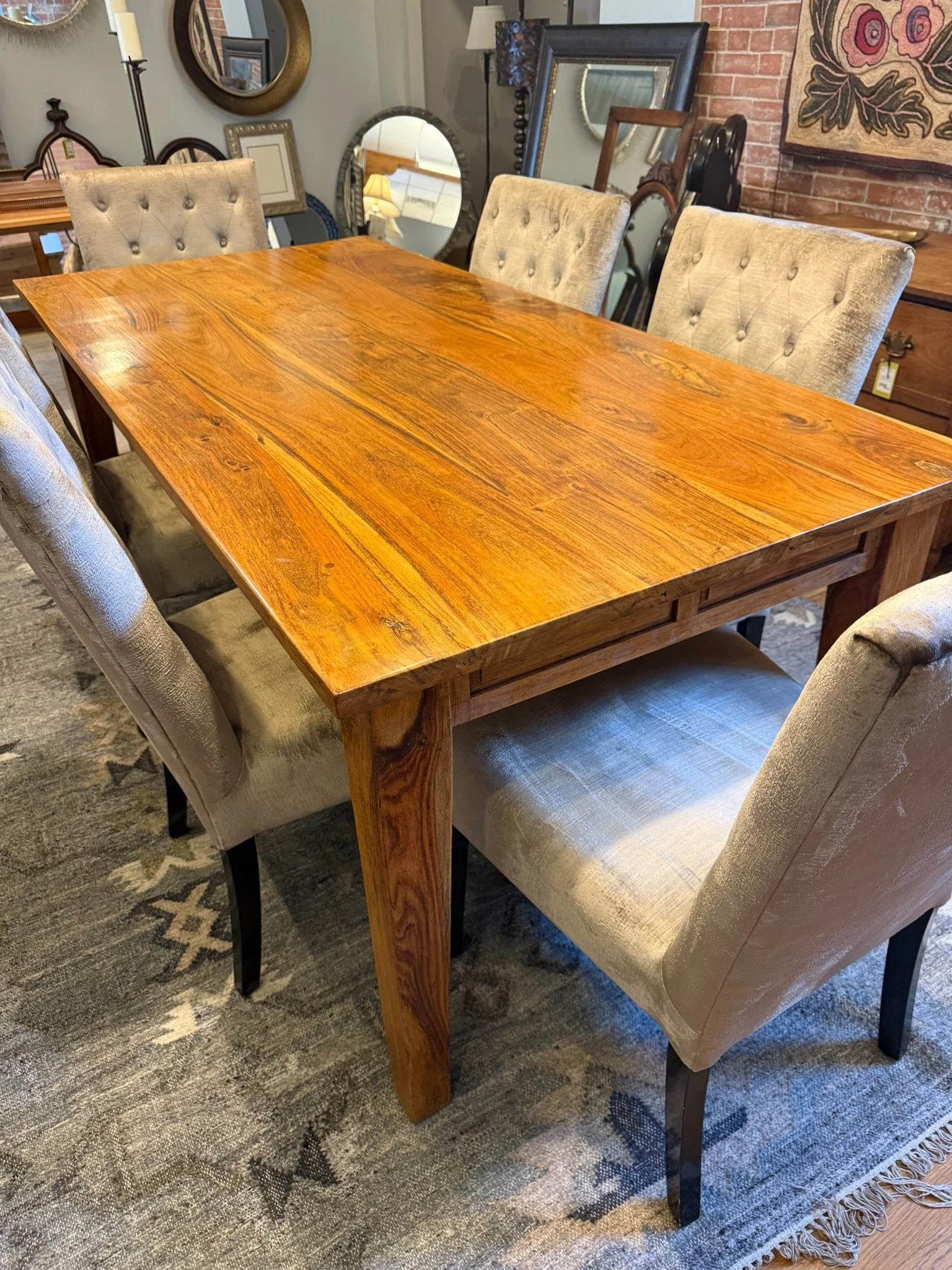 Dining Table - Tropical Rodewood 76" X 36" x 29.5" 