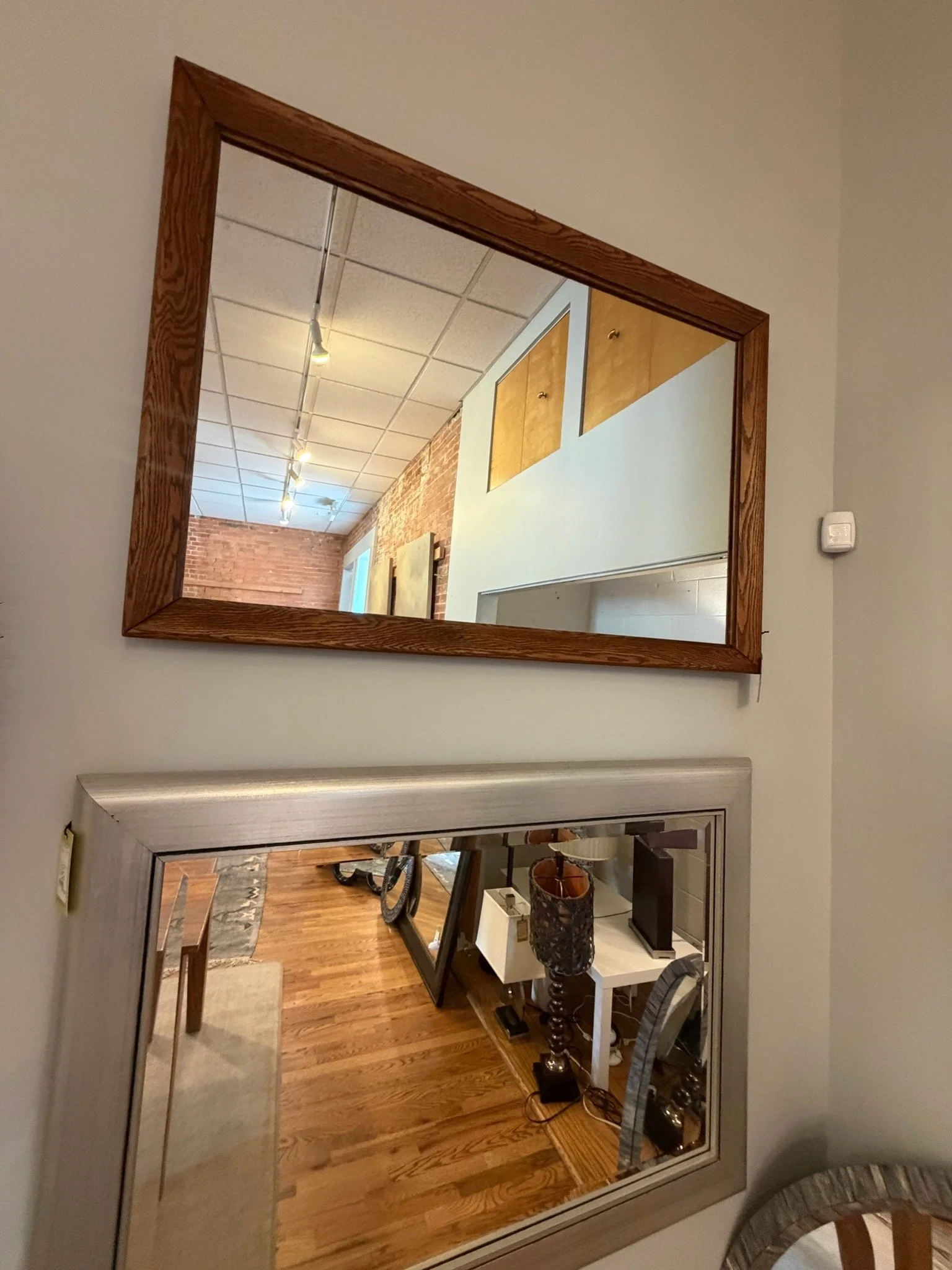 Mirrors, rectangular