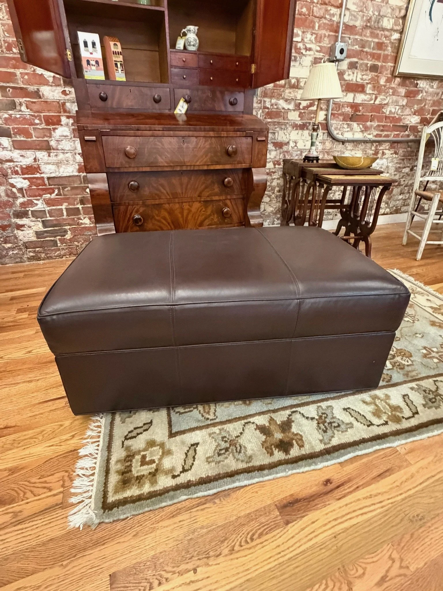 Storage ottoman, Ethan Allen, 42" x26"