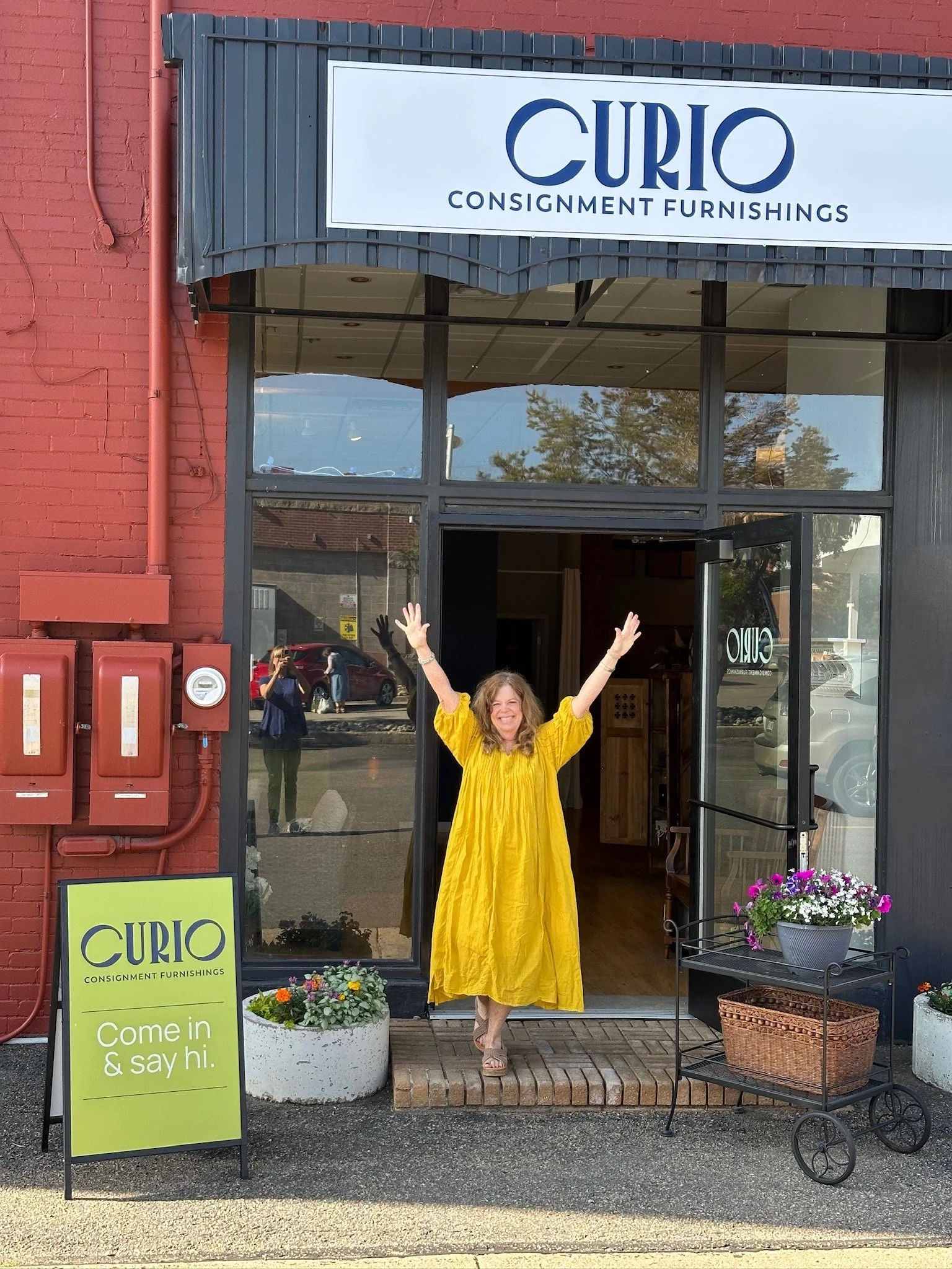Jane O'Herron, owner of Curio Consignment & Furniture