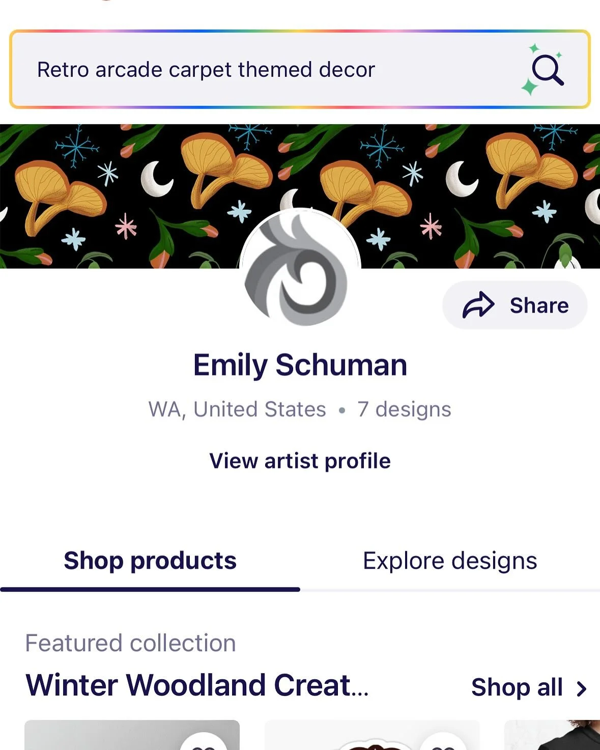 🔔🔔 ITS HAPPENING Y'ALL 🔔🔔
I've been cooking up something fun these last few months. My RedBubble Artist Shop is officially open! Introducing, the Winter Woodland Creature Collection. The collection features adorable little creatures that thrive i