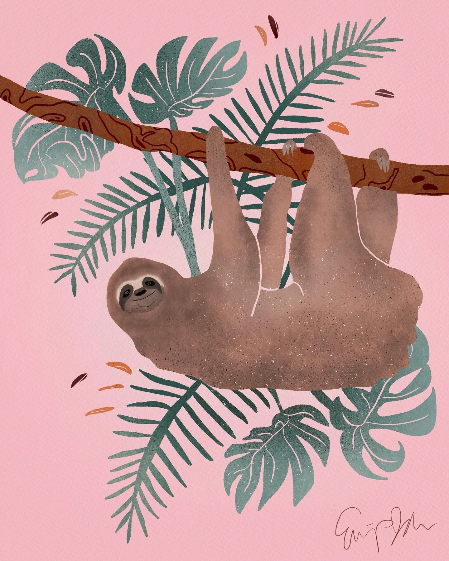 🦥 Cute sloth illustration time 🦥

Working on compositing reference images for a stylized illustration, with the aid of @catcoq on Skillshare!