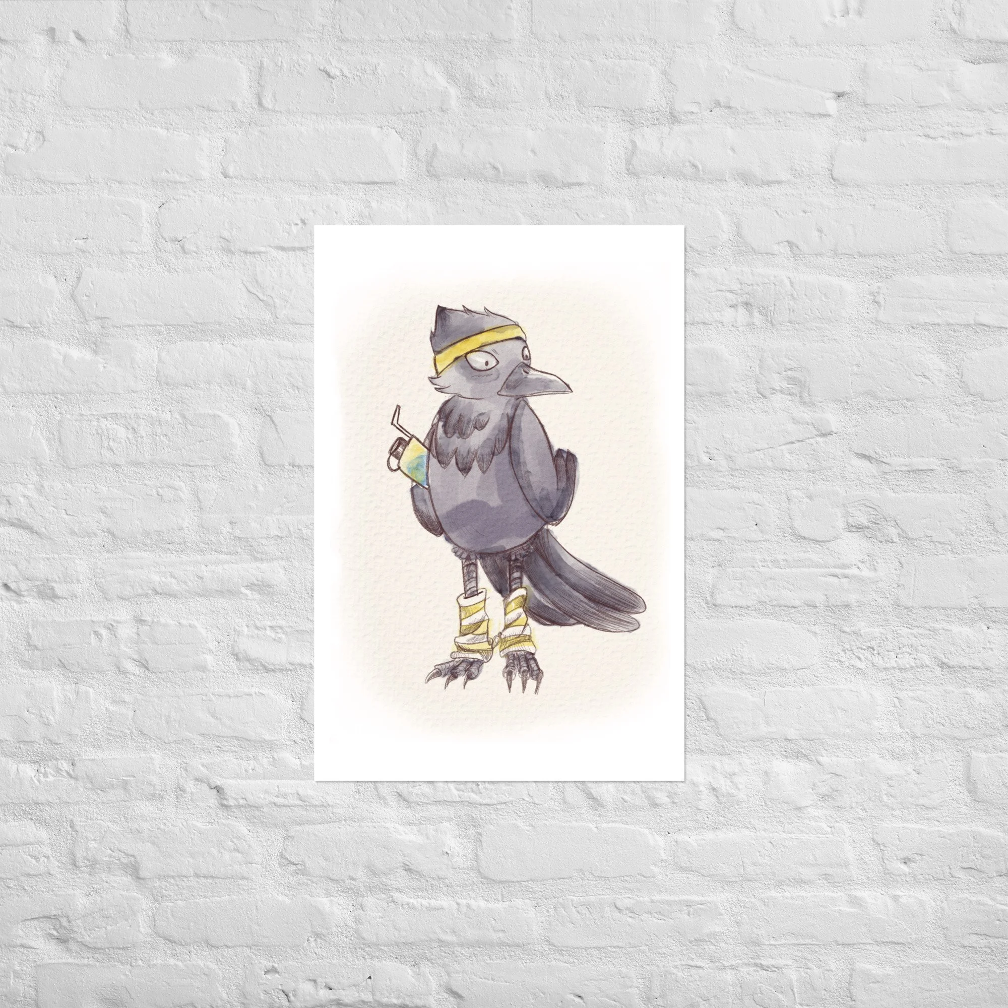 Crow Poster - Zelda's Revenge