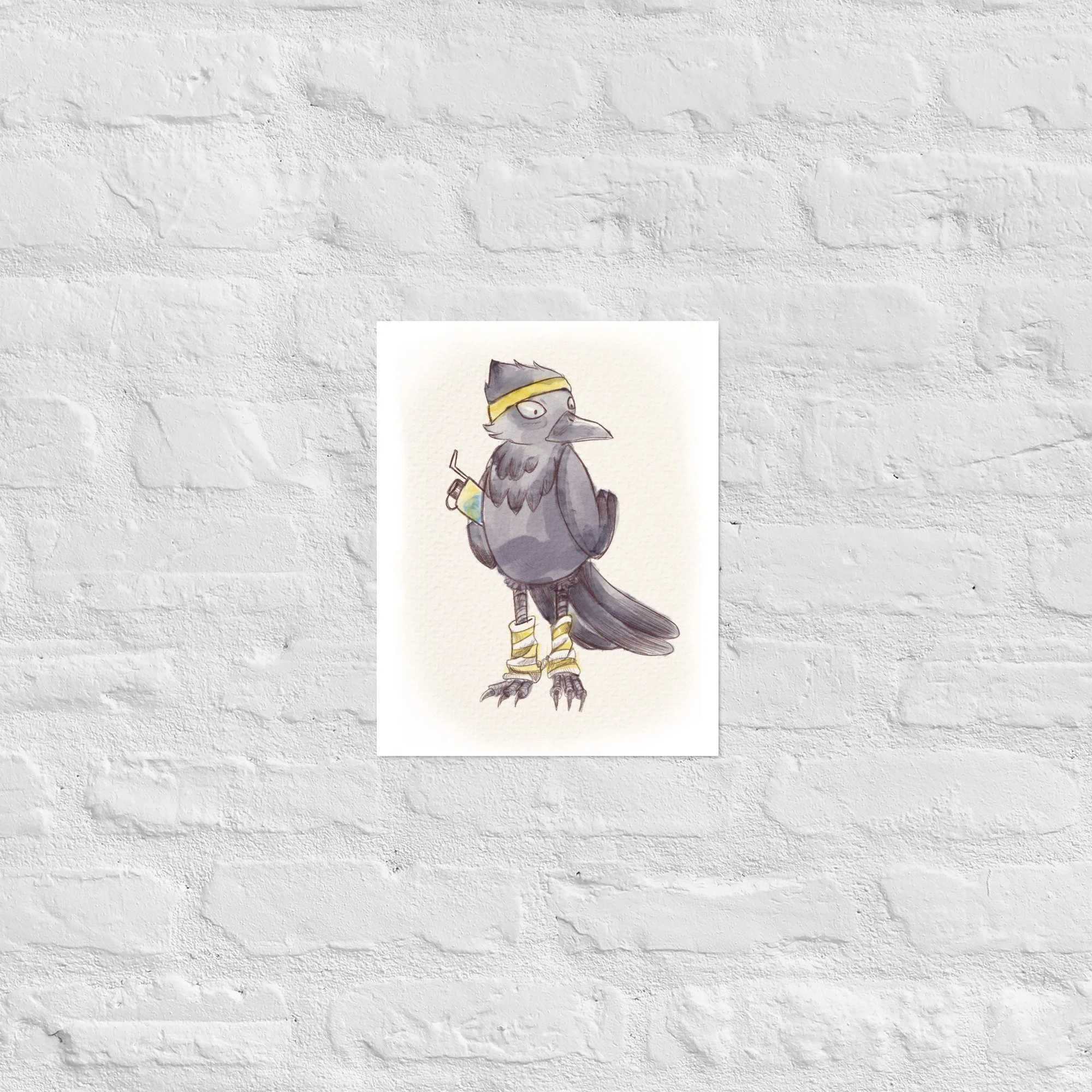 Crow Poster - Zelda's Revenge