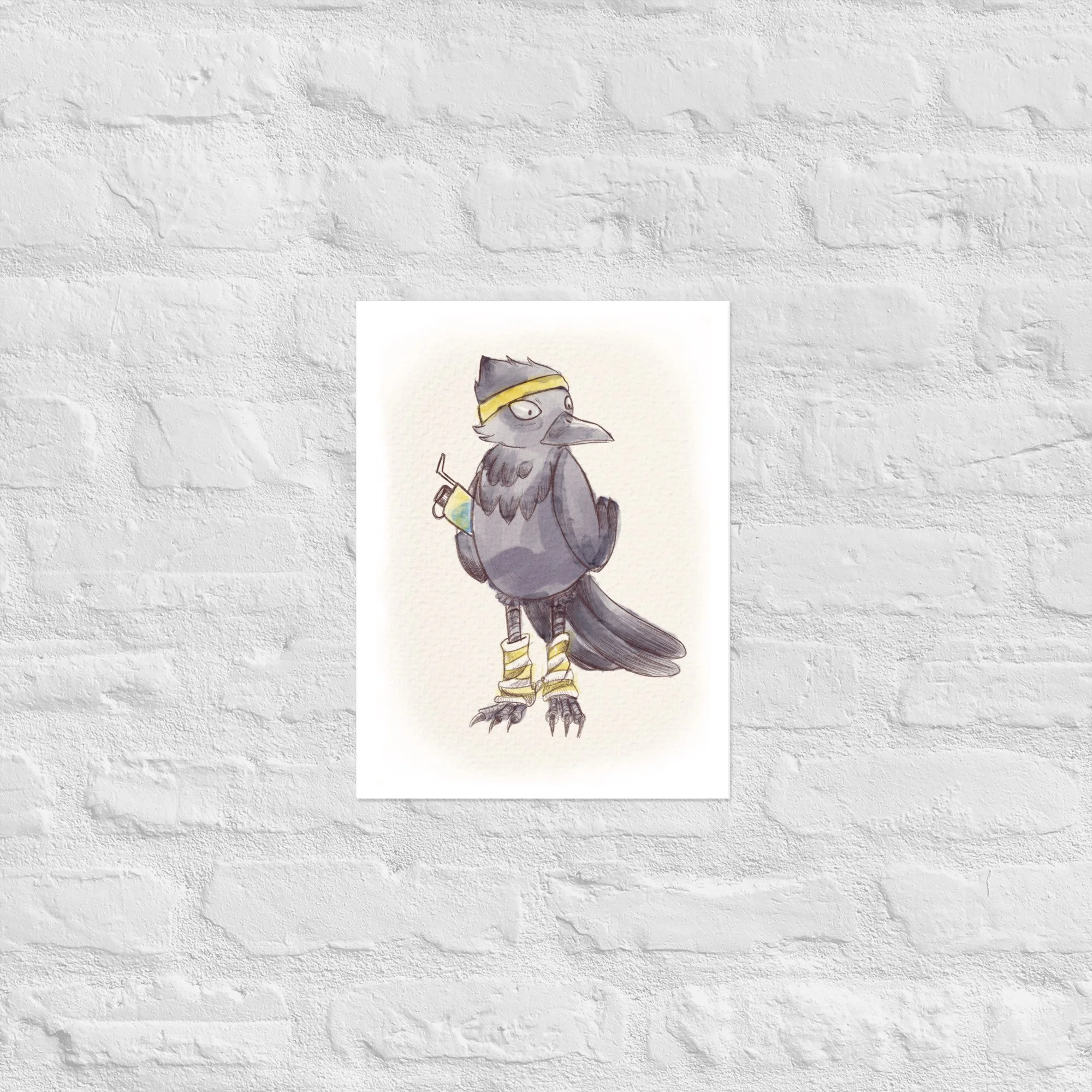 Crow Poster - Zelda's Revenge