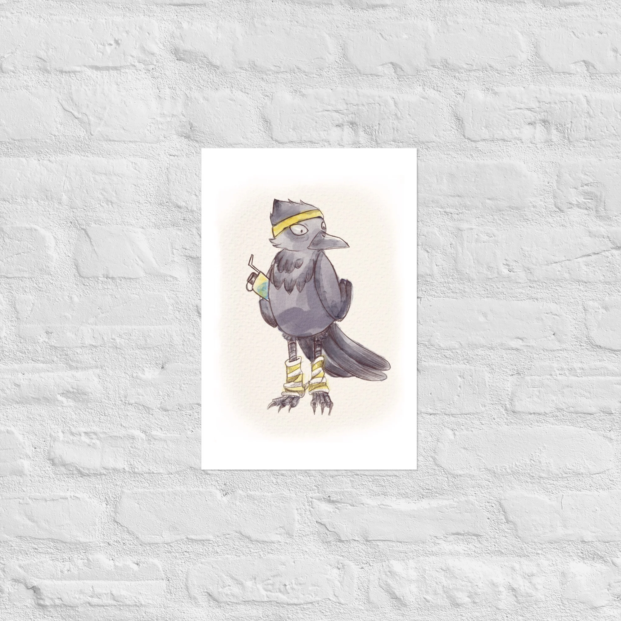 Crow Poster - Zelda's Revenge