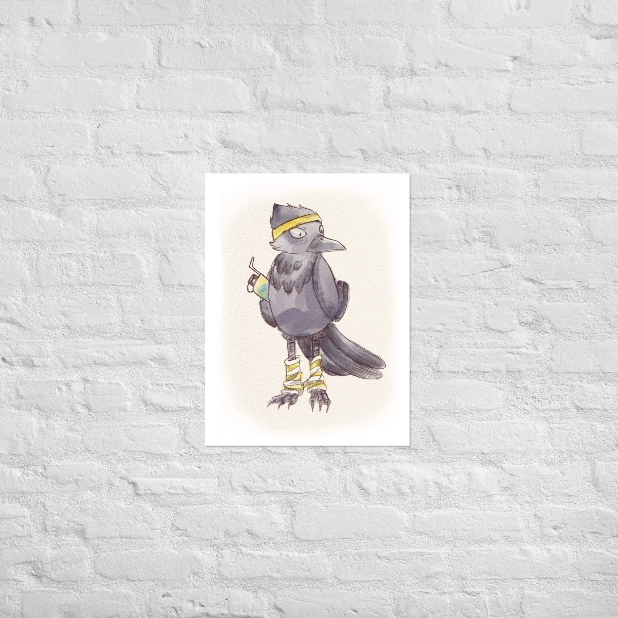 Crow Poster - Zelda's Revenge