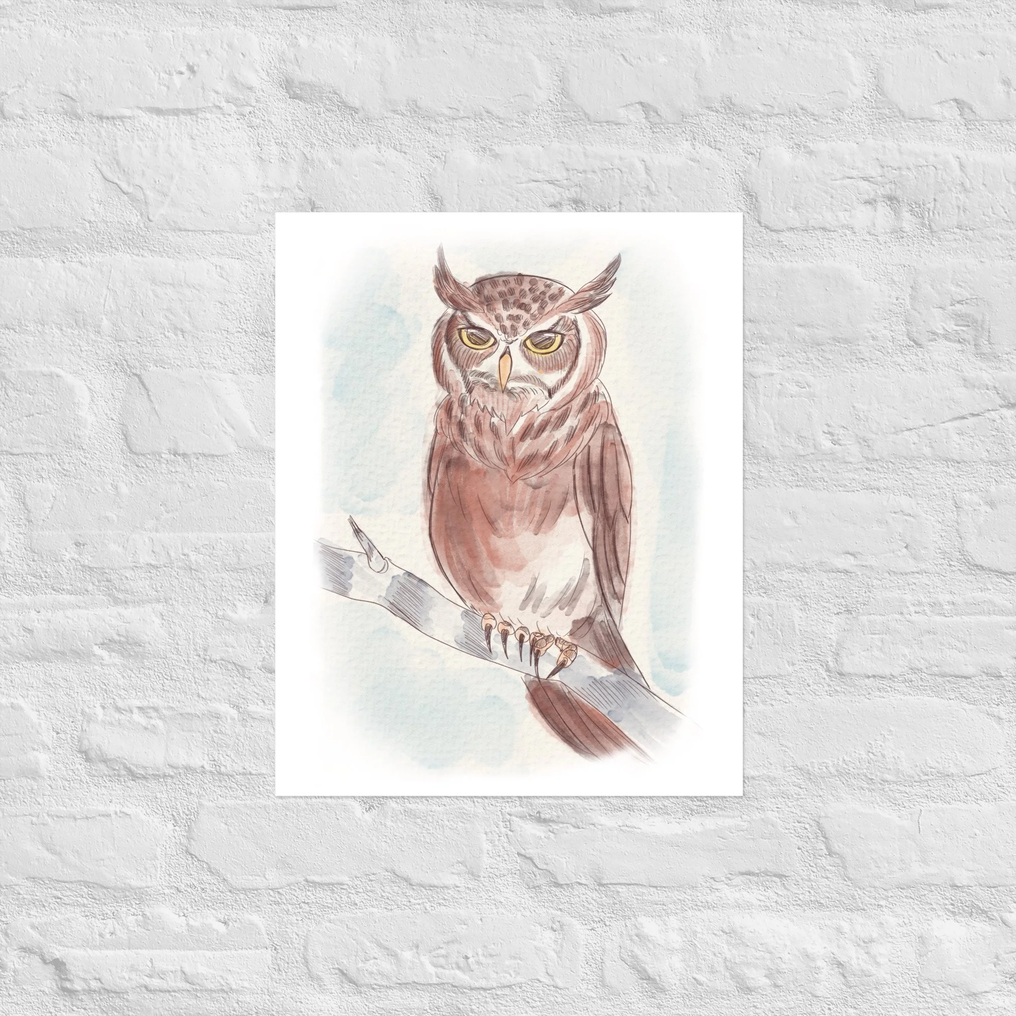 Poster Búho - Zelda's Revenge