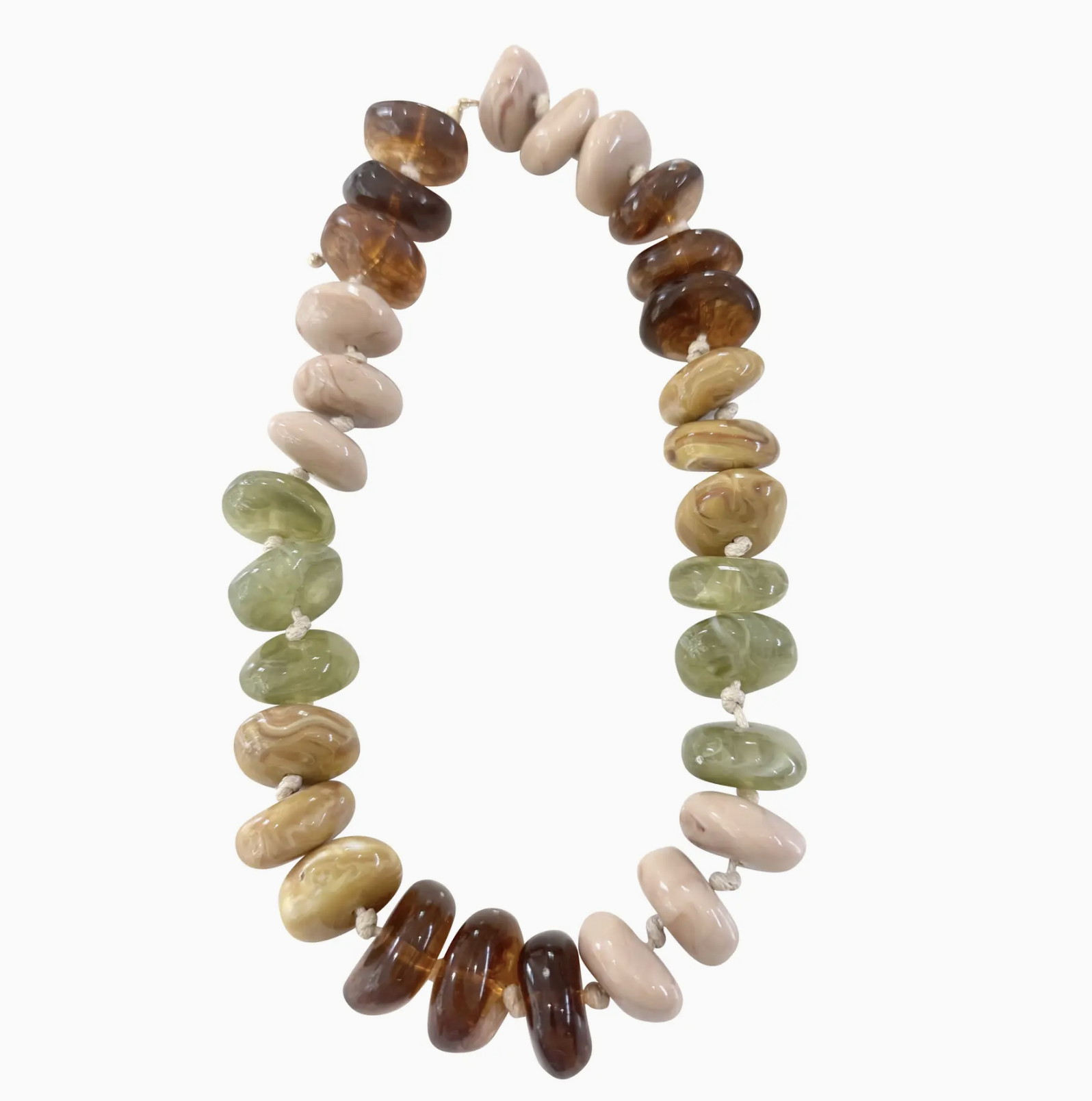 terra beaded necklace