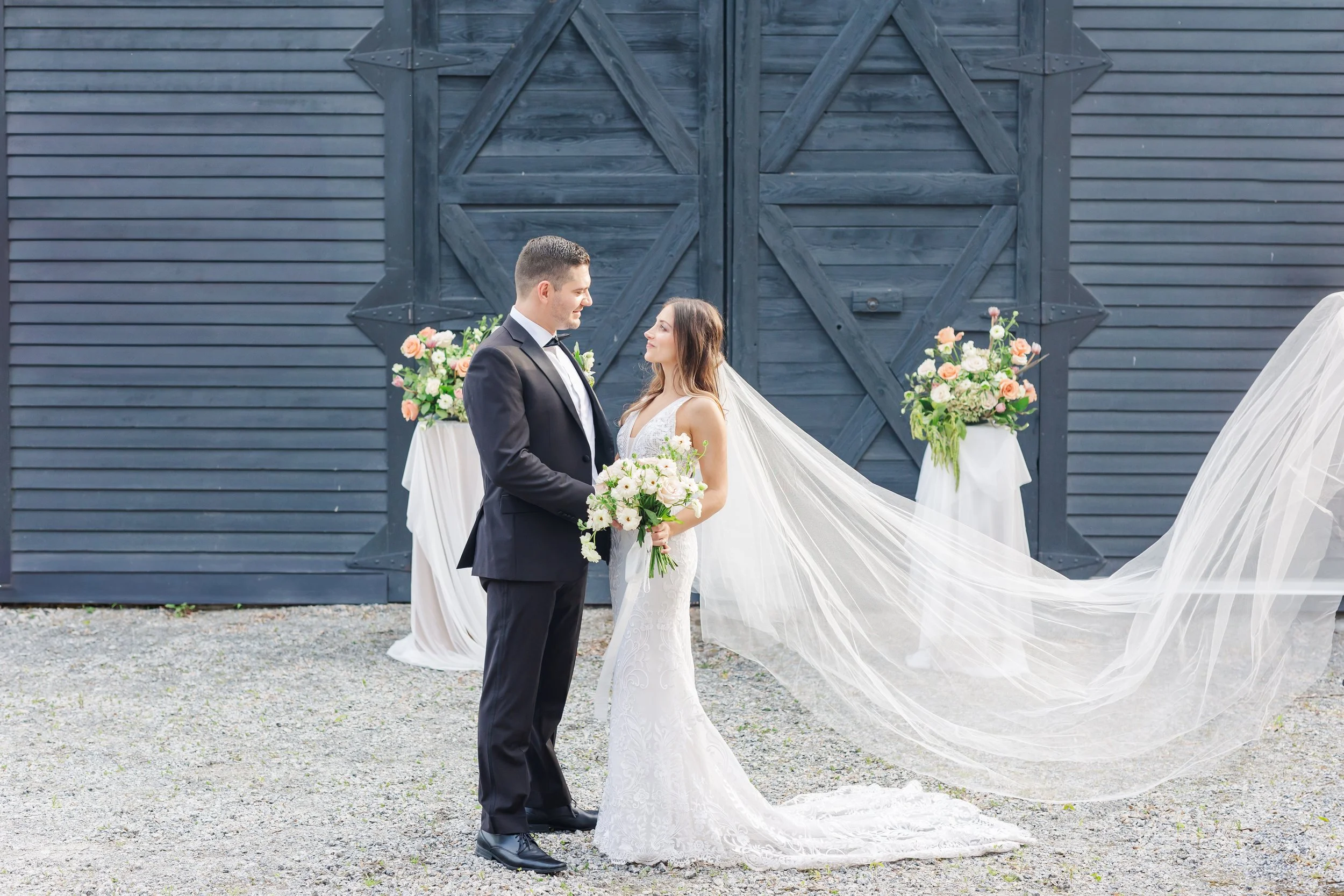 Defiance Hall Wedding Garage