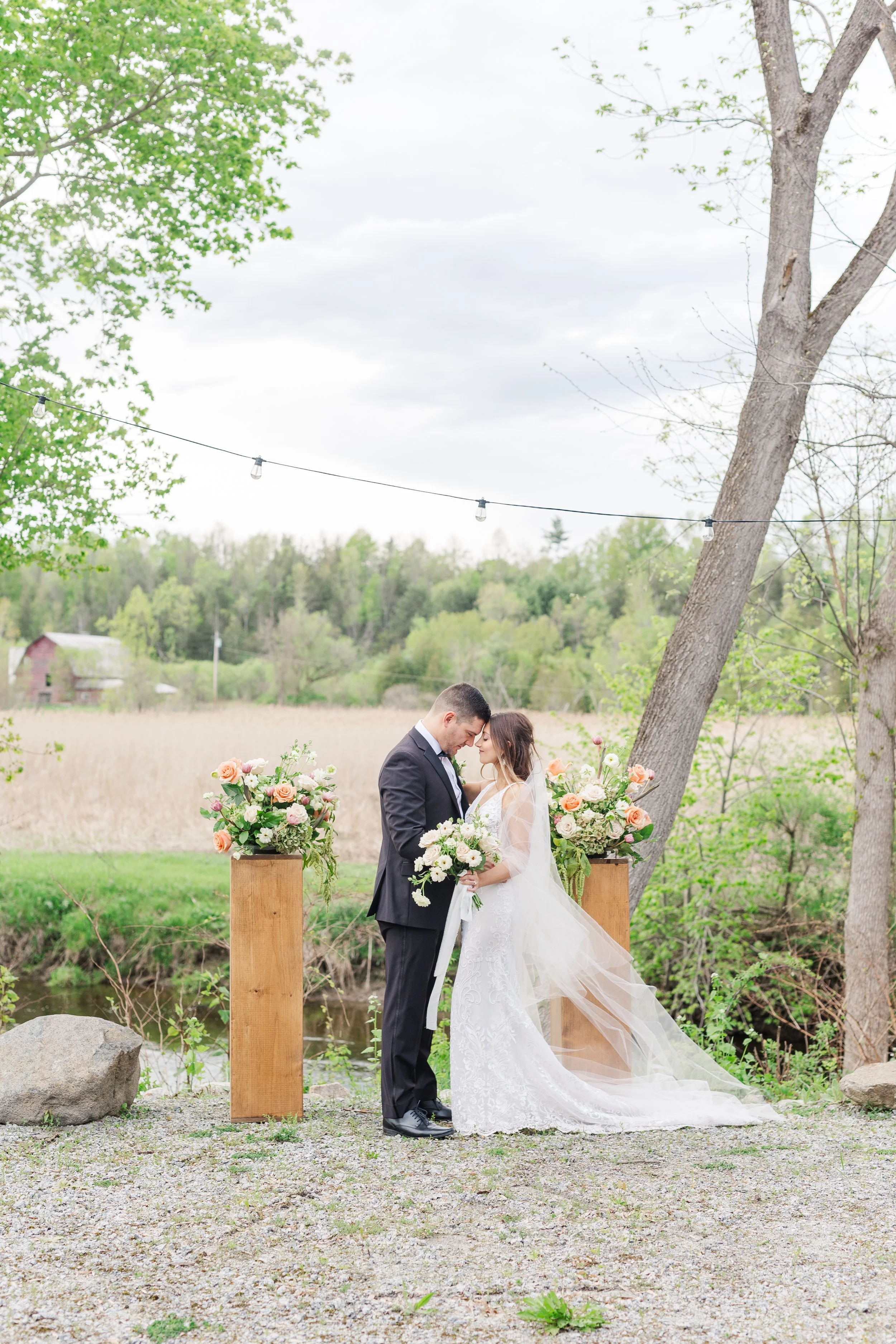 Defiance Hall Wedding View