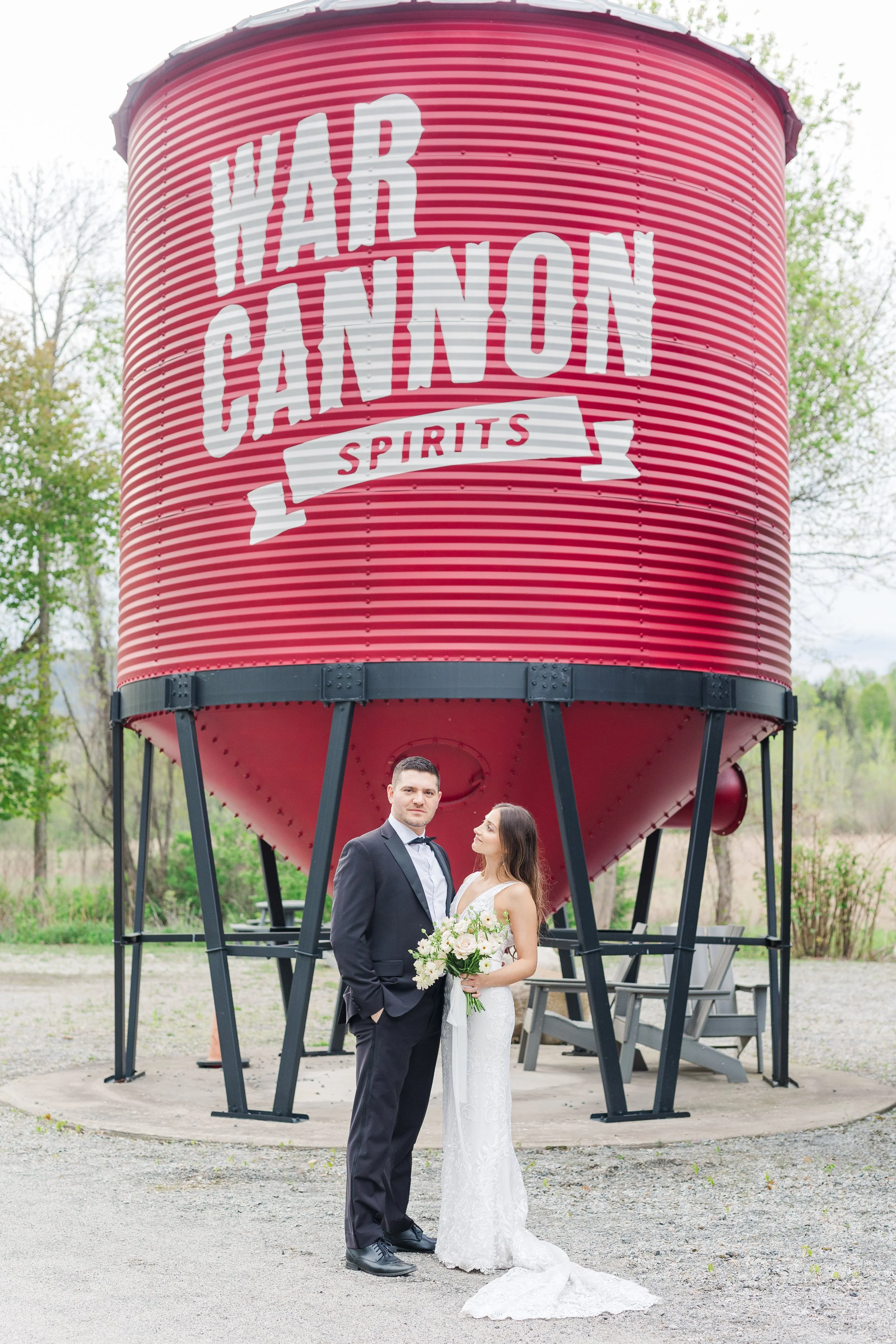 Defiance Hall Wedding Silo