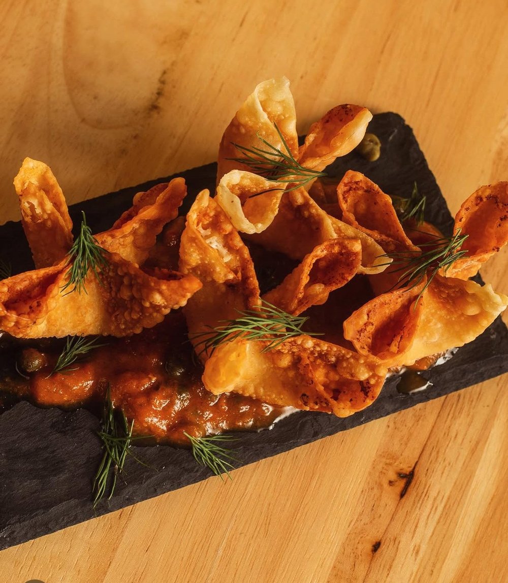 Lox rangoons
