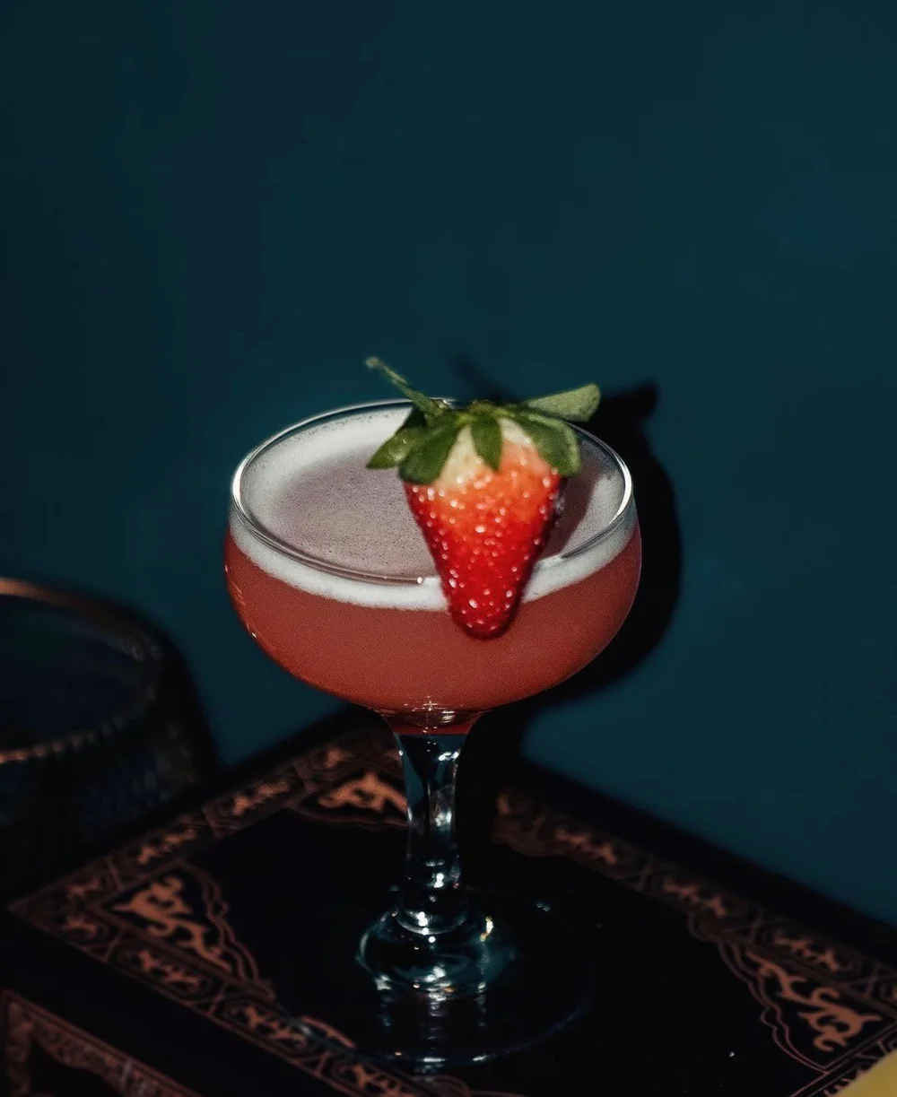 Strawberry cocktail