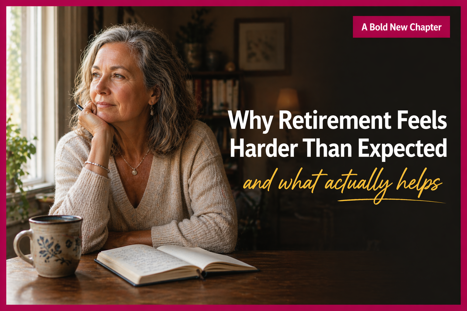 Why Retirement Feels Harder for High-Achieving Women (And What Actually Helps)
