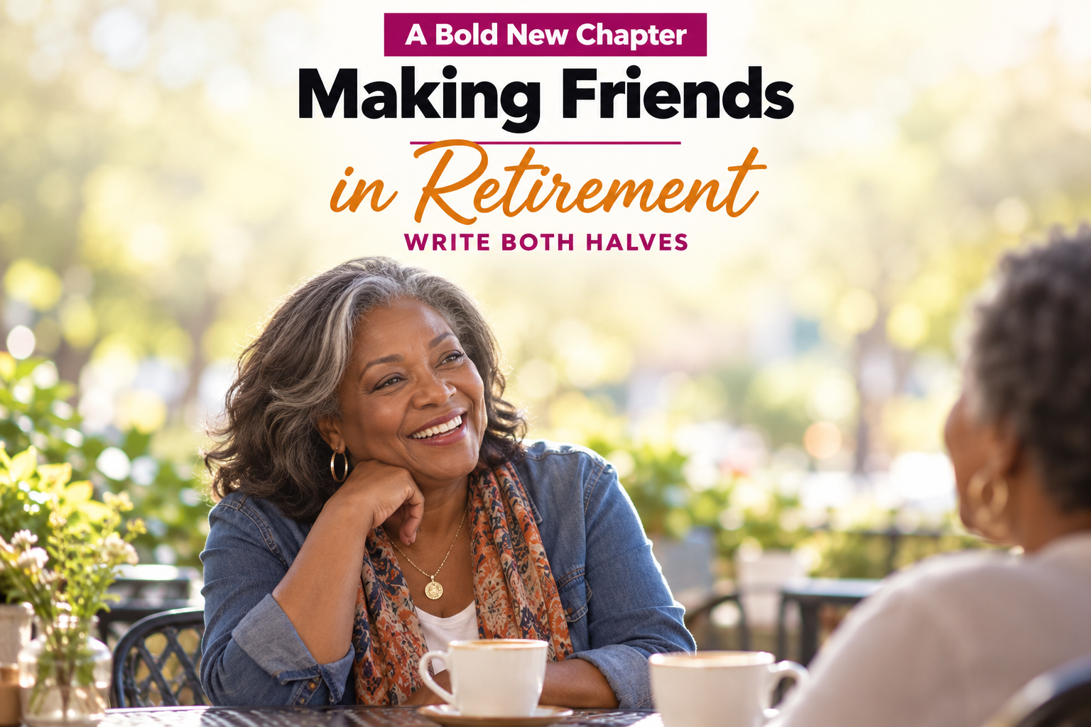 How to Make Friends in Retirement (Borrow This Trick From Online Dating)