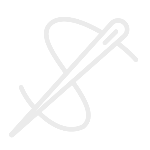 Line drawing of a needle passing through a heart shape with an orbital ring around it, representing healthcare or medical theme.