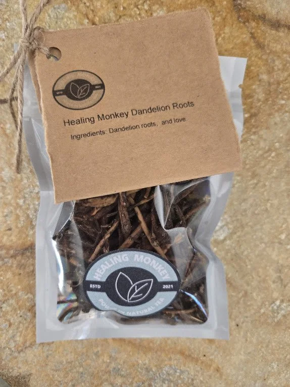 Healing Monkeys Dandelion Root Tea