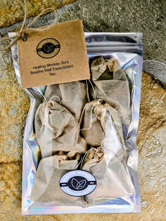 Healing Monkey Sis's Breathe Well Expectorant Tea