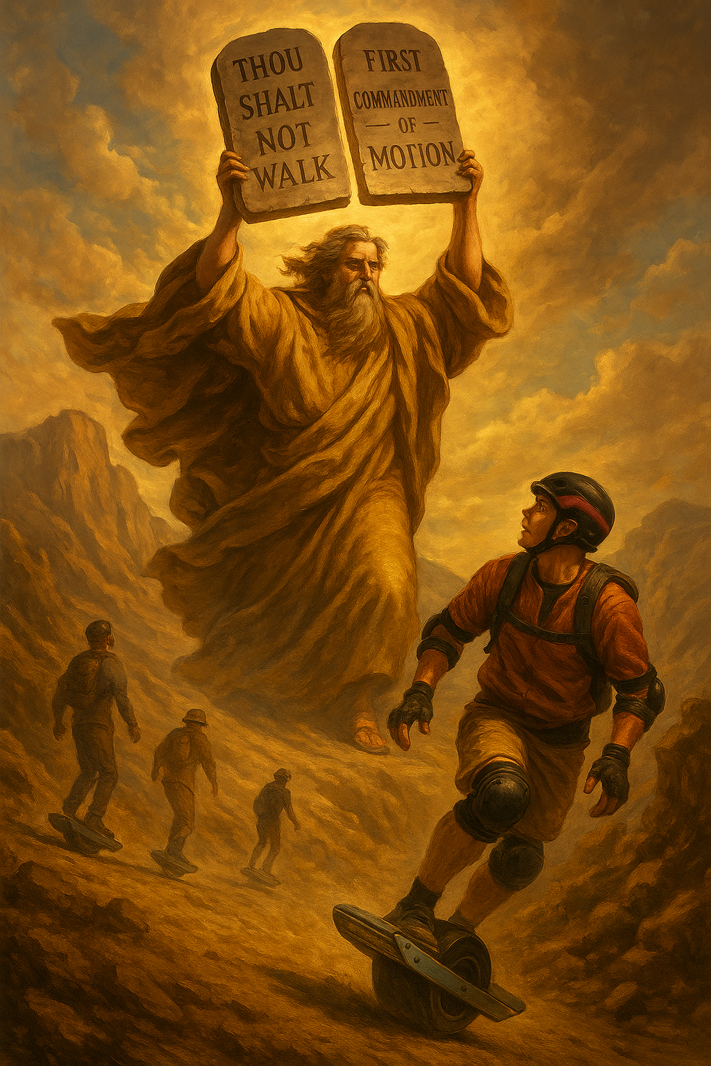 Featured image for Thou Shalt Not Walk: The First Commandment of Motion
