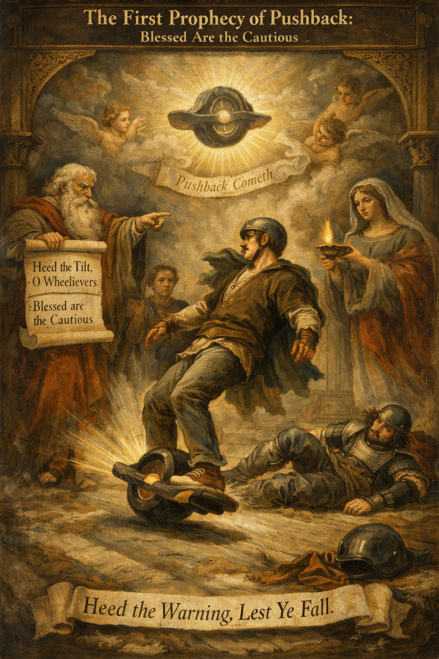 The First Prophecy of Pushback: Blessed Are the Cautious