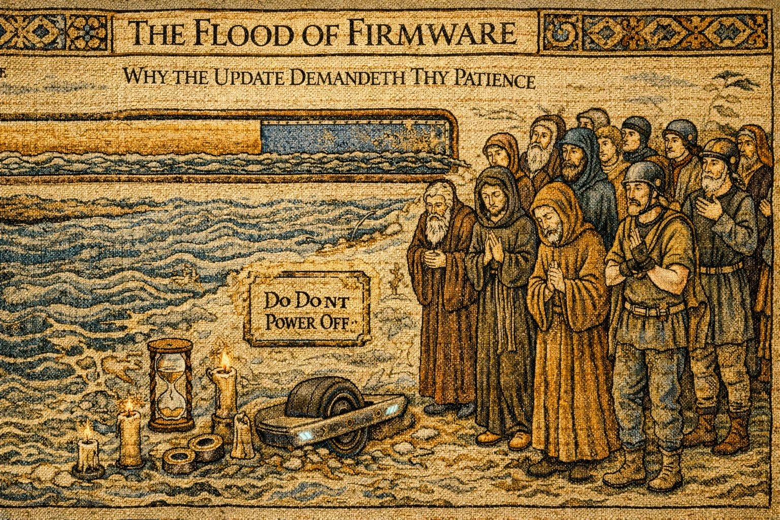 The Flood of Firmware: Why the Update Demandeth Thy Patience